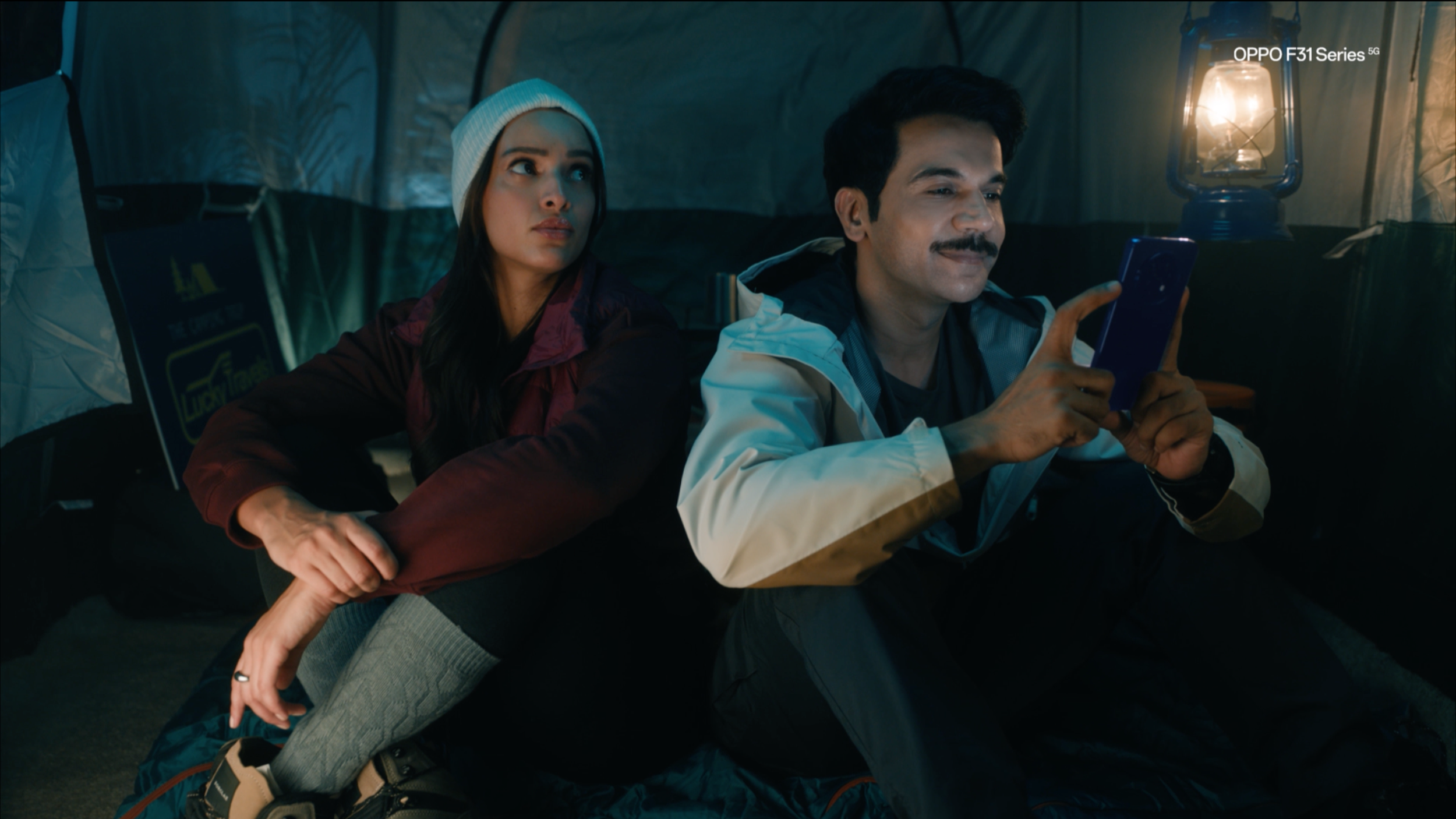 Oppo X Rajkumar Rao & Tripti Dimri - Camping