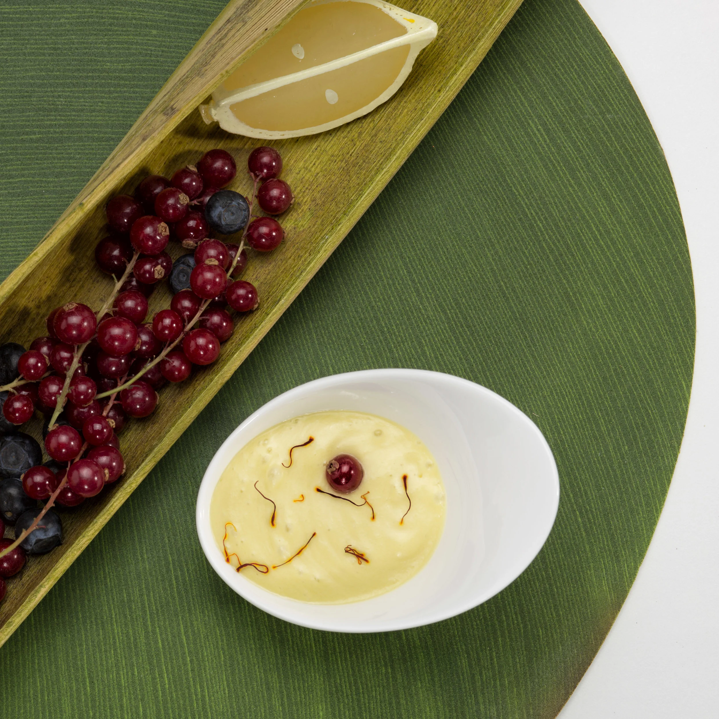 Smoothie de mangues au lait de coco et au safran - du Chef Laurent Coutantic pour QVC © K. Mezroua