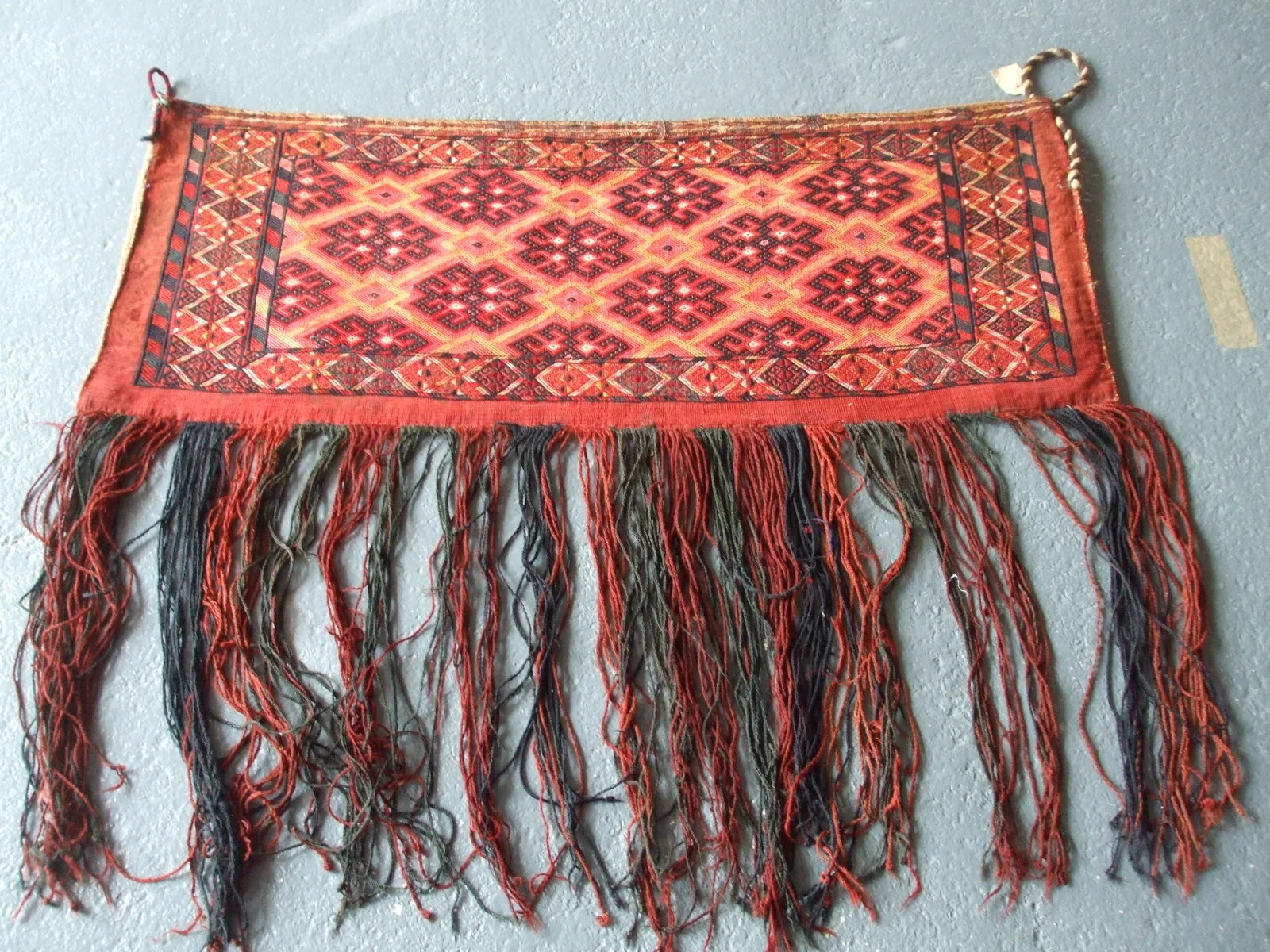 Turkoman flatweave torba