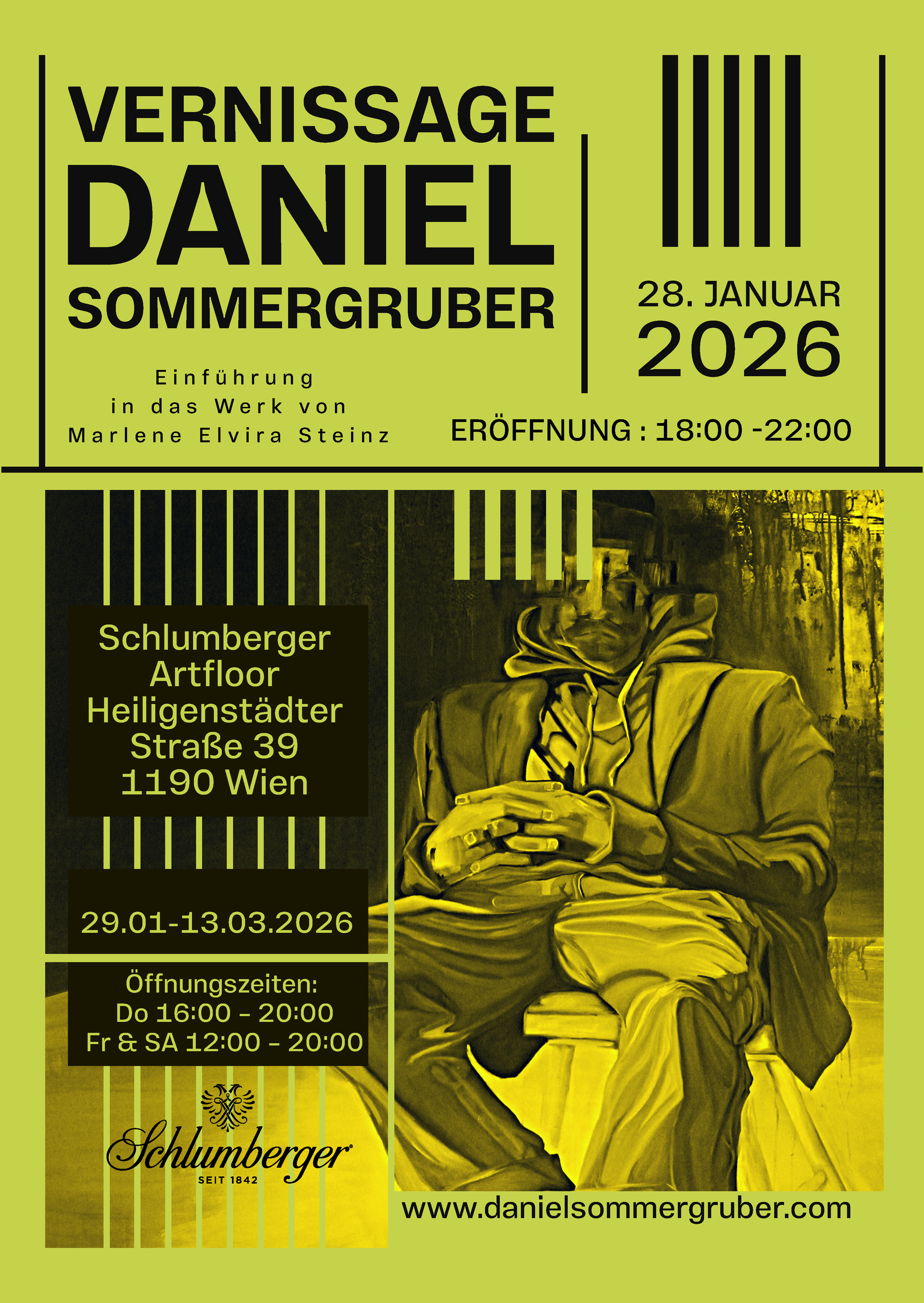 Ankündigung: Einzelausstellung von Daniel Sommergruber