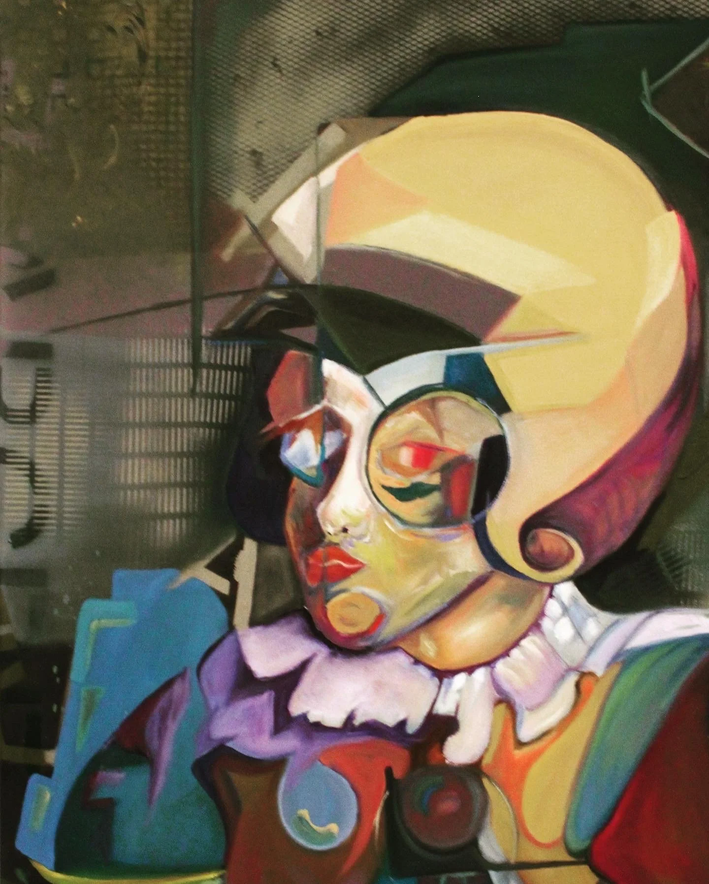 3 Barock Porträt 100x80 Mischtechnik Leinwand 3.JPG