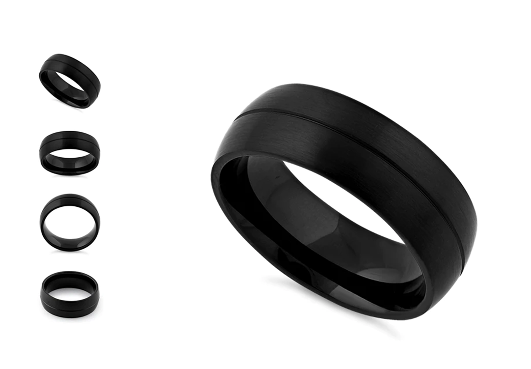 The Bishop Groove Ring