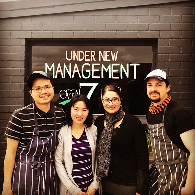 Here we all are on the last day of handover. .
What a great week it has been. Tan &amp; Nancy now have the reins and are ready to create a new chapter at RGS!
.
Thanks to everyone who has come in this week to say hi and show their support. 🤗
.
We ca