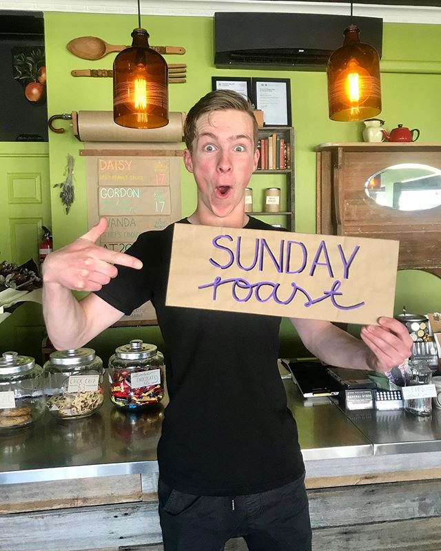 Serving up roast chook from 5pm... Joe&rsquo;s excited so it&rsquo;s gonna be yum! 😋
&mdash;&mdash;
Ring 6264 2316 or book online to save your spot for the Sunday Roast tonight 🐔