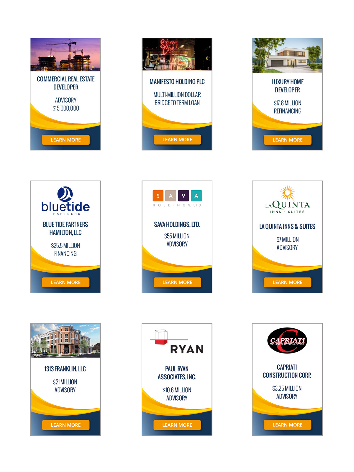 Financing Expanding Businesses in Real Estate and Construction