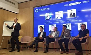 Jeffrey Sweeney Speaks at London Digital Private Placements Event