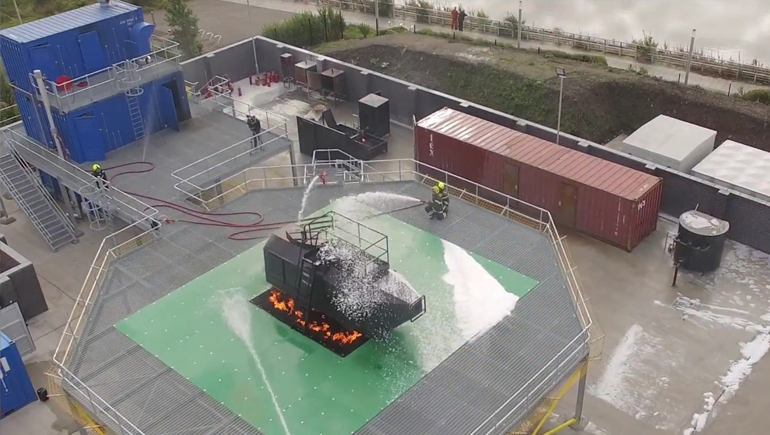 Complete fire-grounds