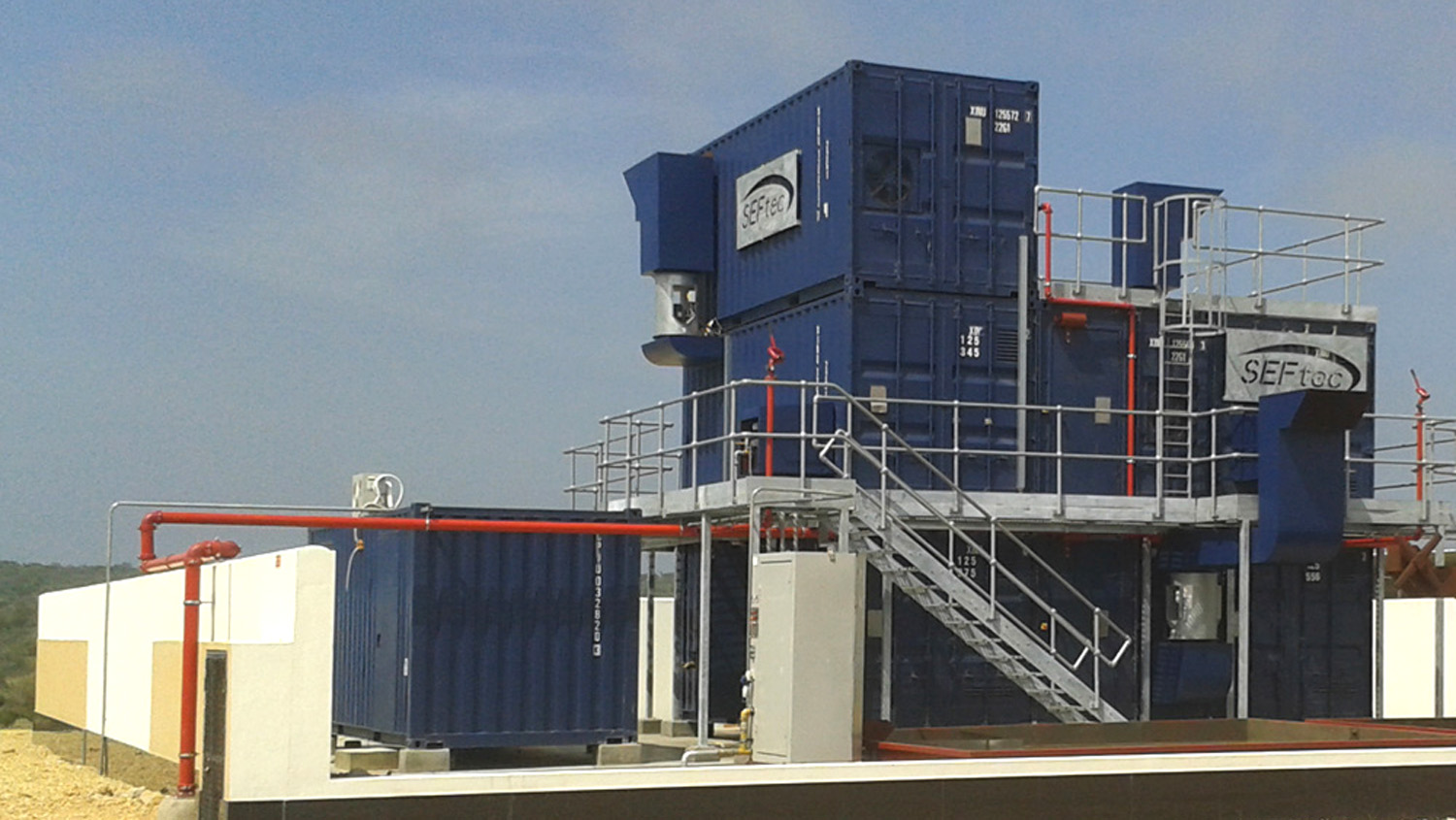 Modular fire training stacks (OPITO/STCW)
