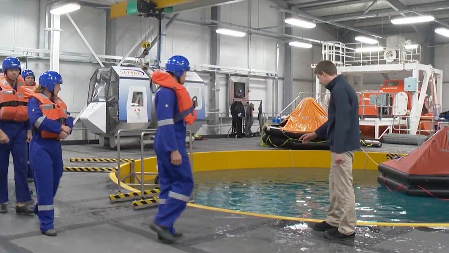 Complete OPITO Sea Survival Facilities