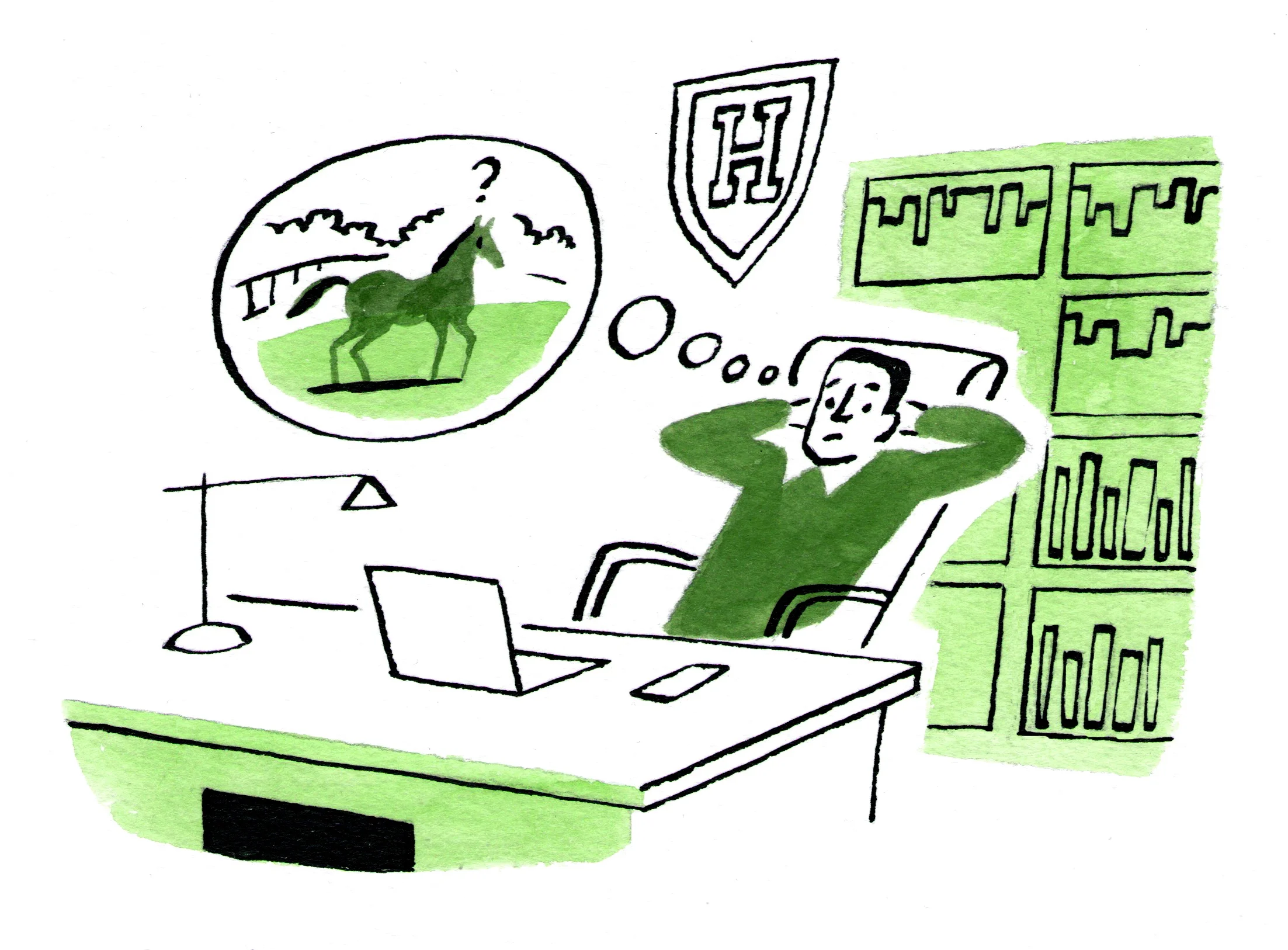 Cartoons GREEN Horse ARTjpg copy.jpg