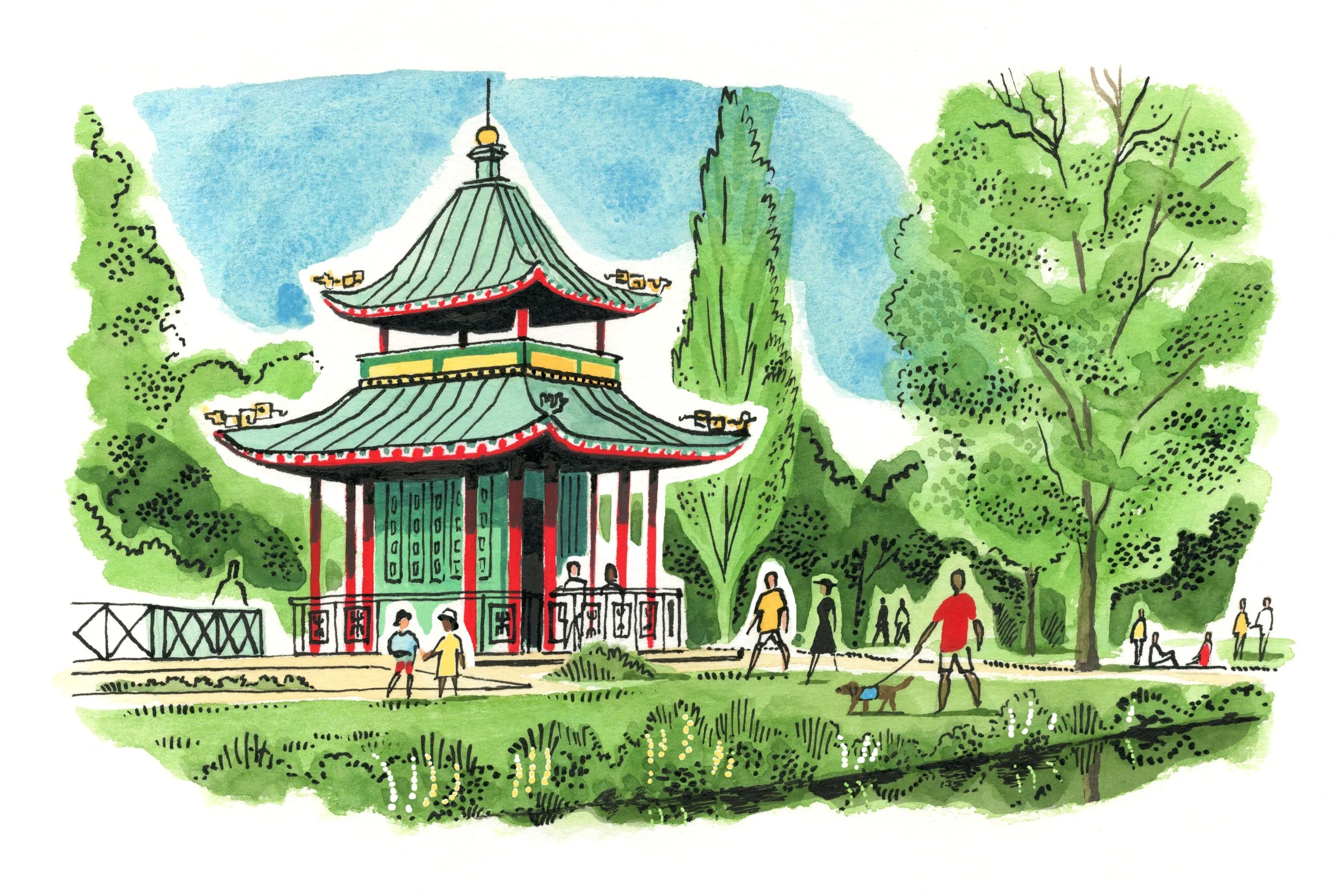 London Magazine, Victoria Park Pagoda ART.jpeg