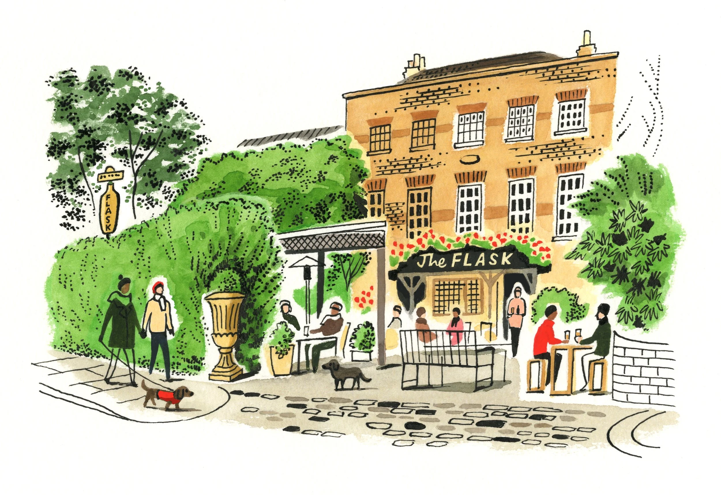 London Magazine, The Flask Highgate ART.jpeg