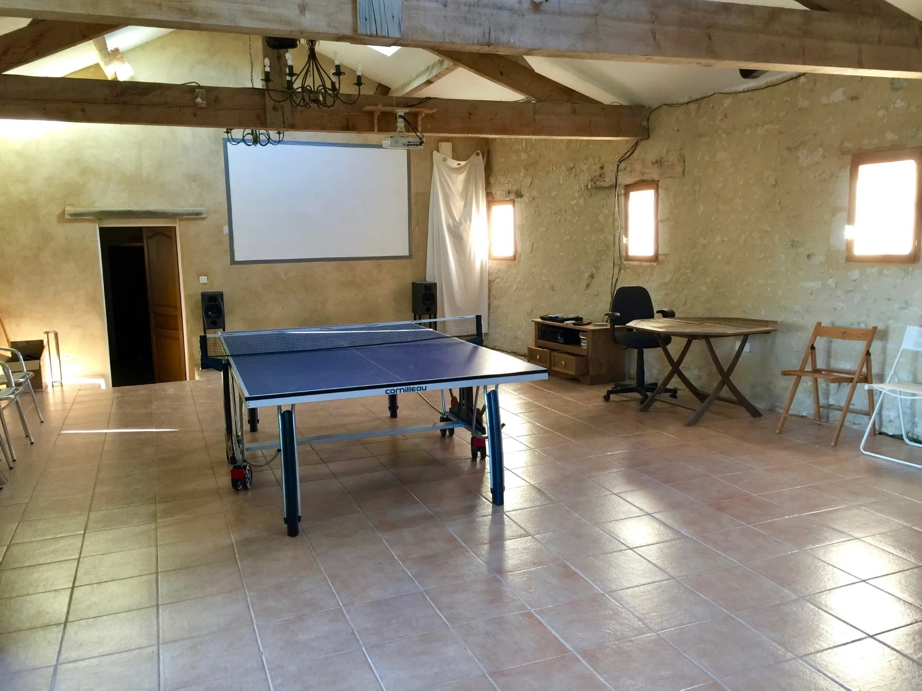 The main courses room