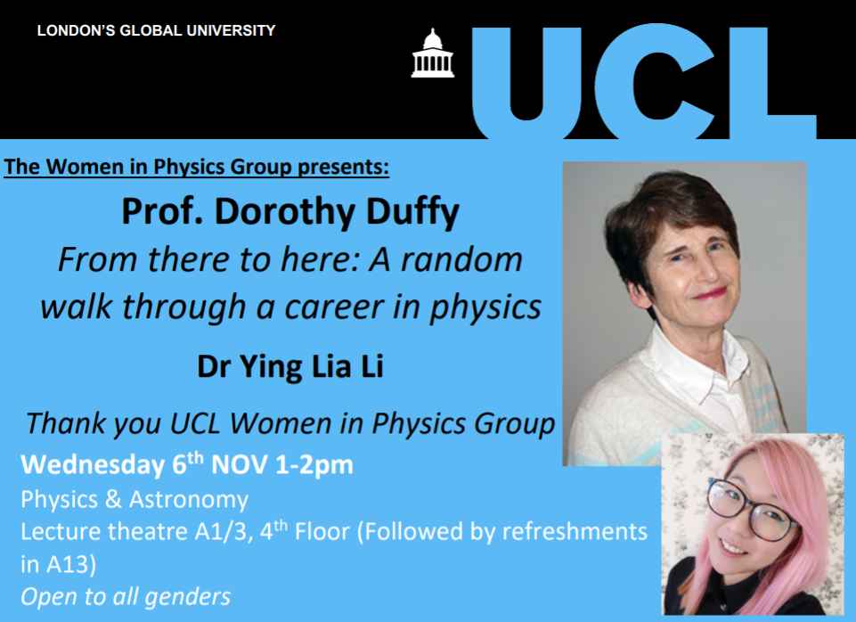 Goodbye Women in Physics Group!