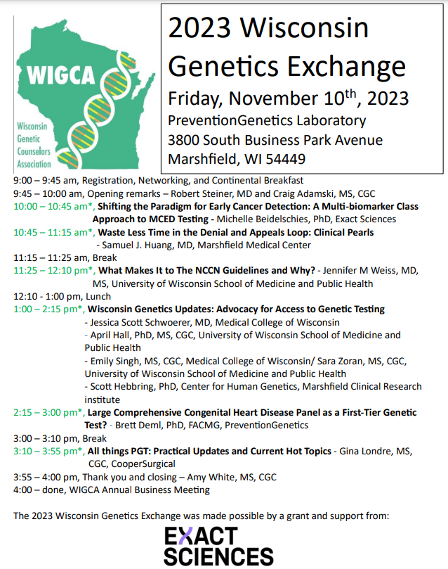 Wisconsin Genetics Exchange