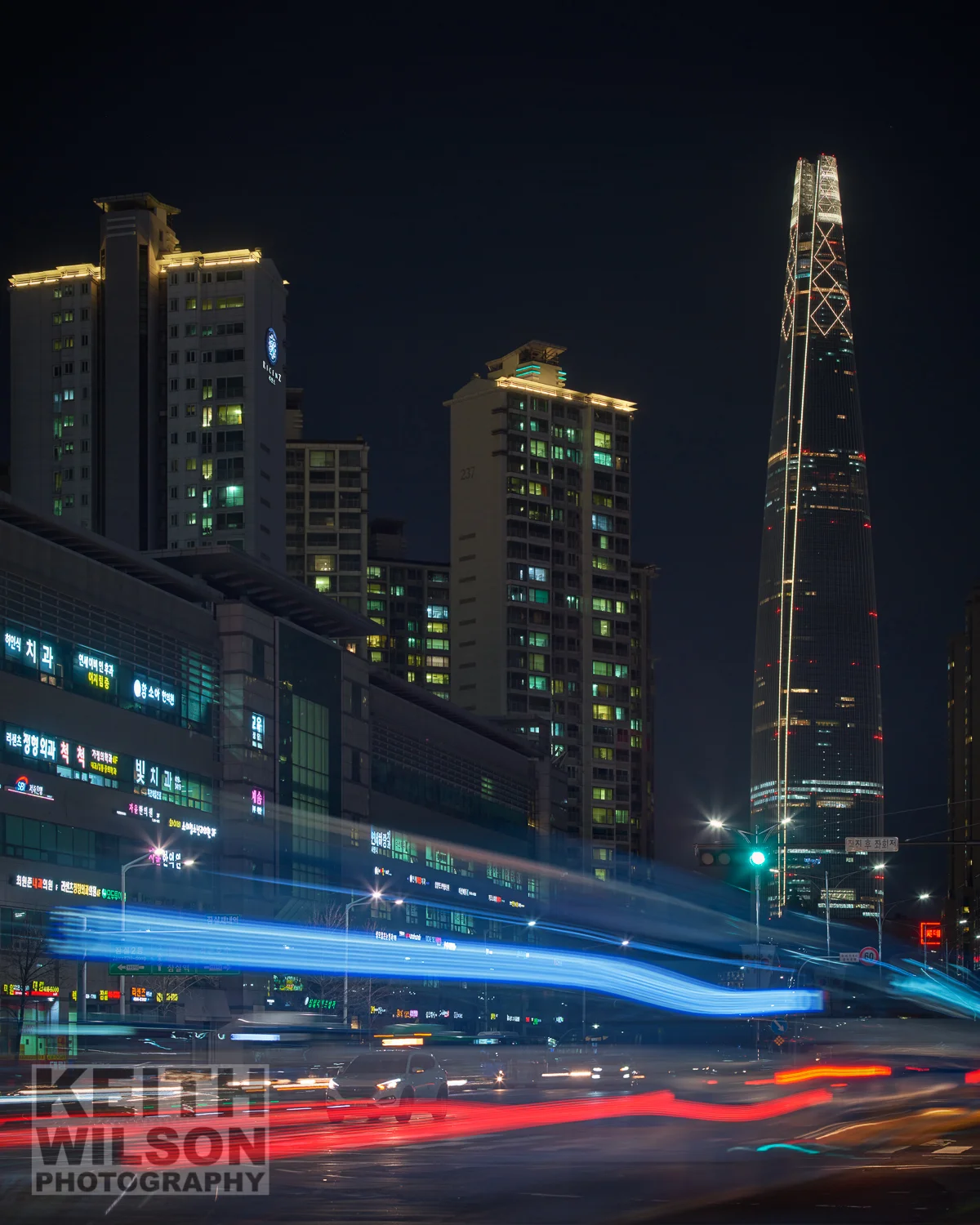 Lotte Light Trails...