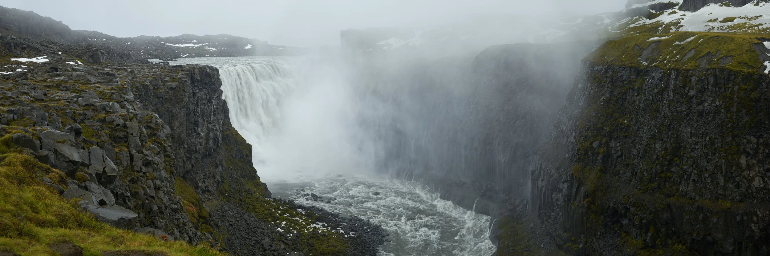  Dettifoss is a waterfall in Vatnajökull National Park in Northeast Iceland, and is reputed to be the second most powerful waterfall in Europe after the Rhine Falls. Dettifoss is situated on the Jökulsá á Fjöllum river, which flows from the Vatnajöku