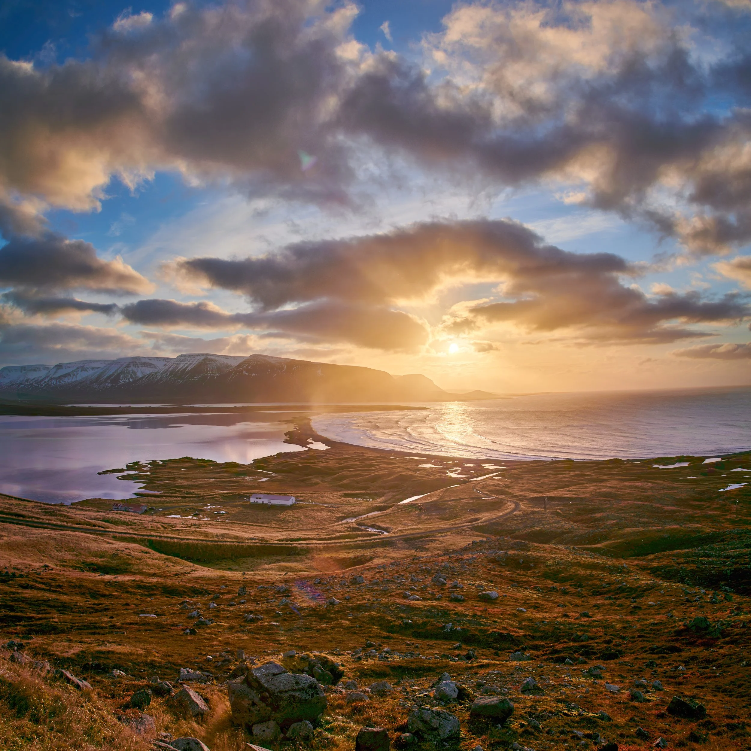 Skagafjordur Sunset