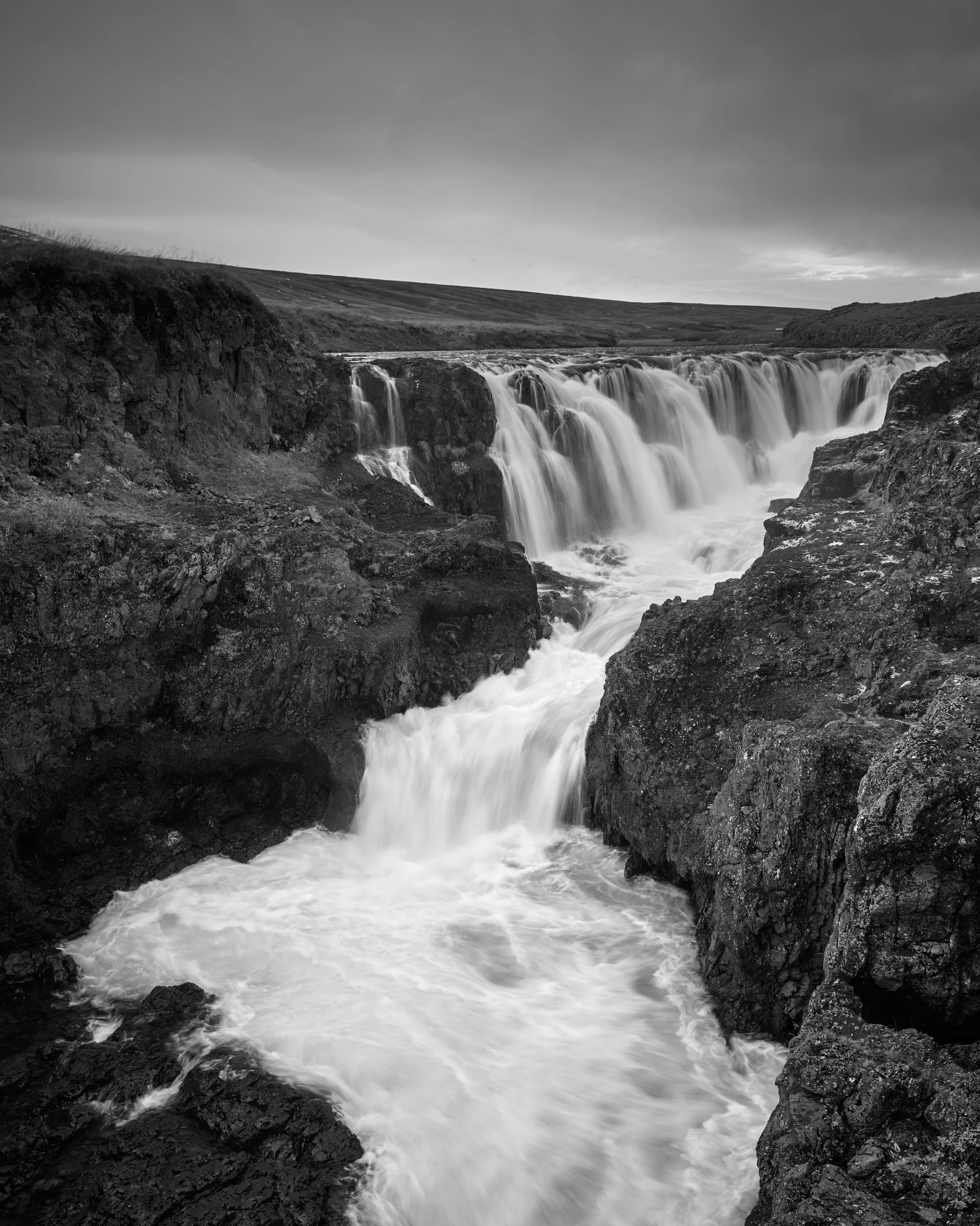 Kolufossar Waterfall