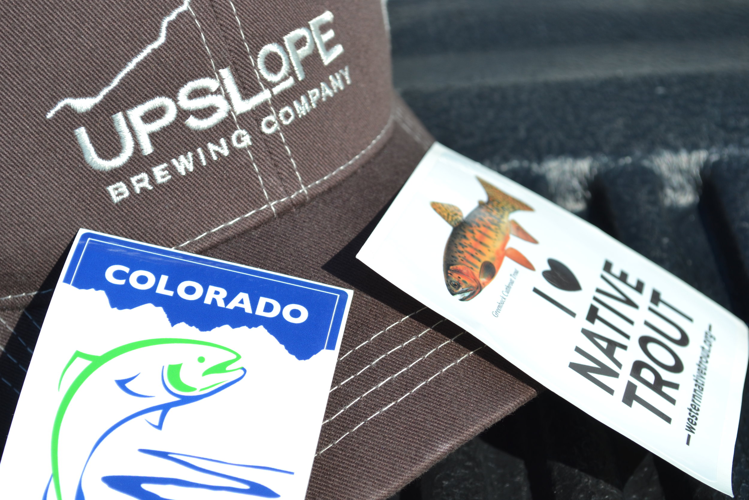 Pictured: UpslopeBrewing Co., Western Native Trout Initiative, and Colorado Trout Unlimited. 