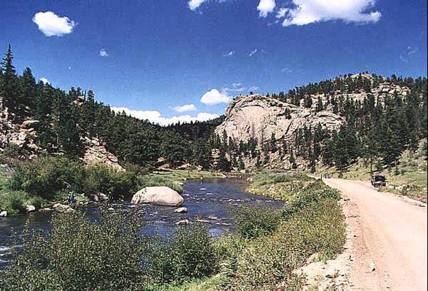 Pictured: Eleven Mile Canyon