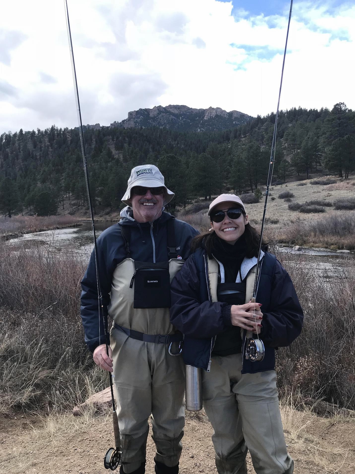 I took my dad fishing — Colorado Trout Unlimited