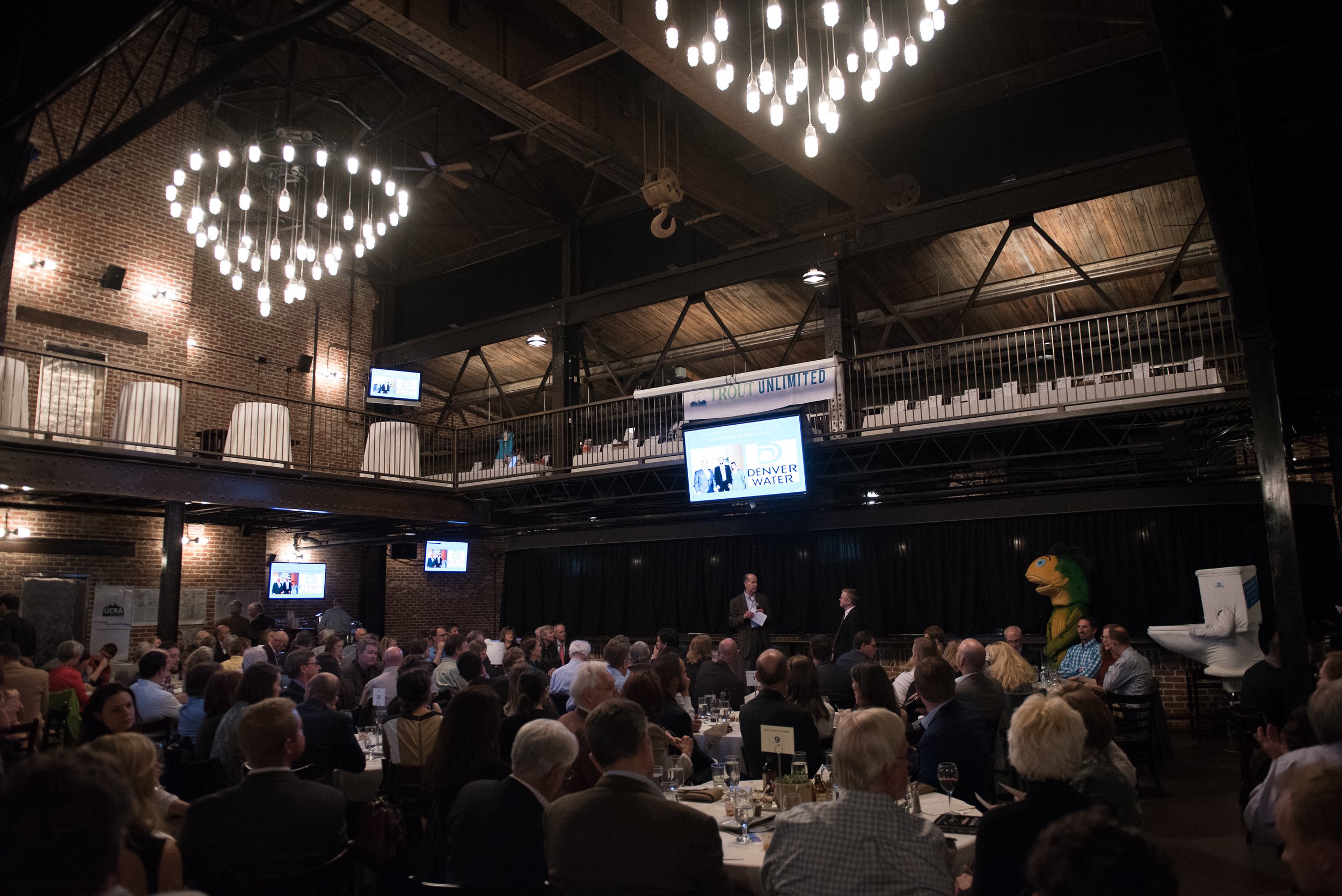  2016 MAR 10: The annual Colorado Trout Unlimited River Stewardship Gala held at Mile High Station in Denver, CO. 