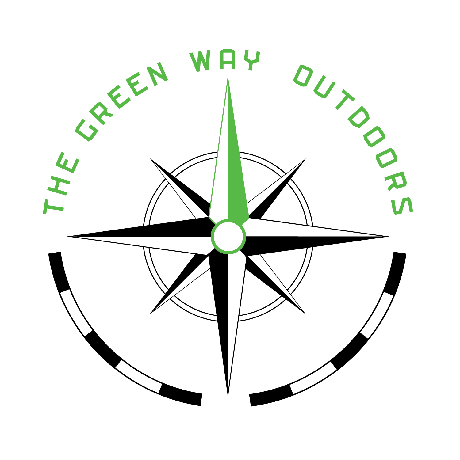 TGWO Logo Black - The Green Way Outdoors.png