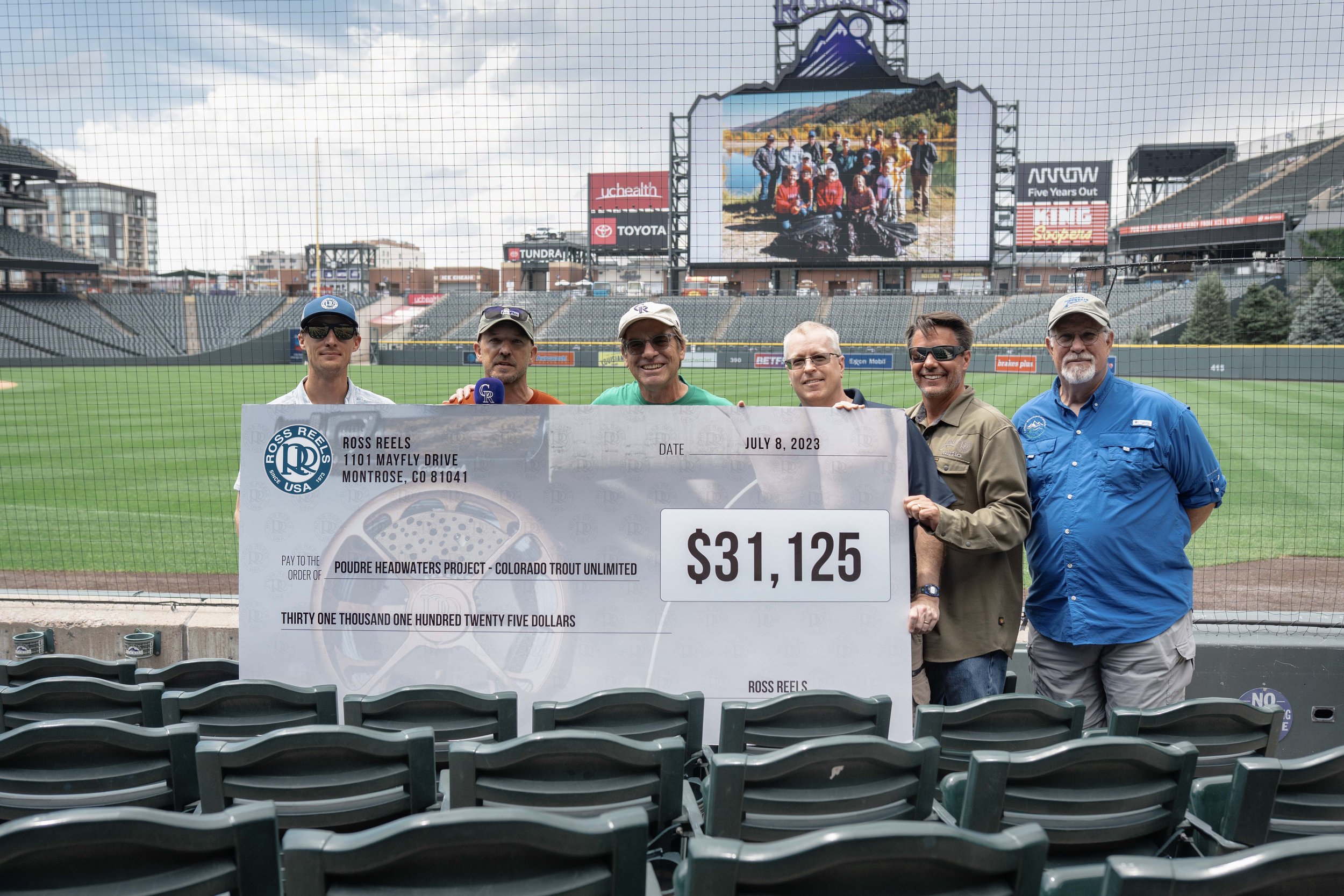 Ross Reels Donates $31,125 to Colorado Trout Unlimited