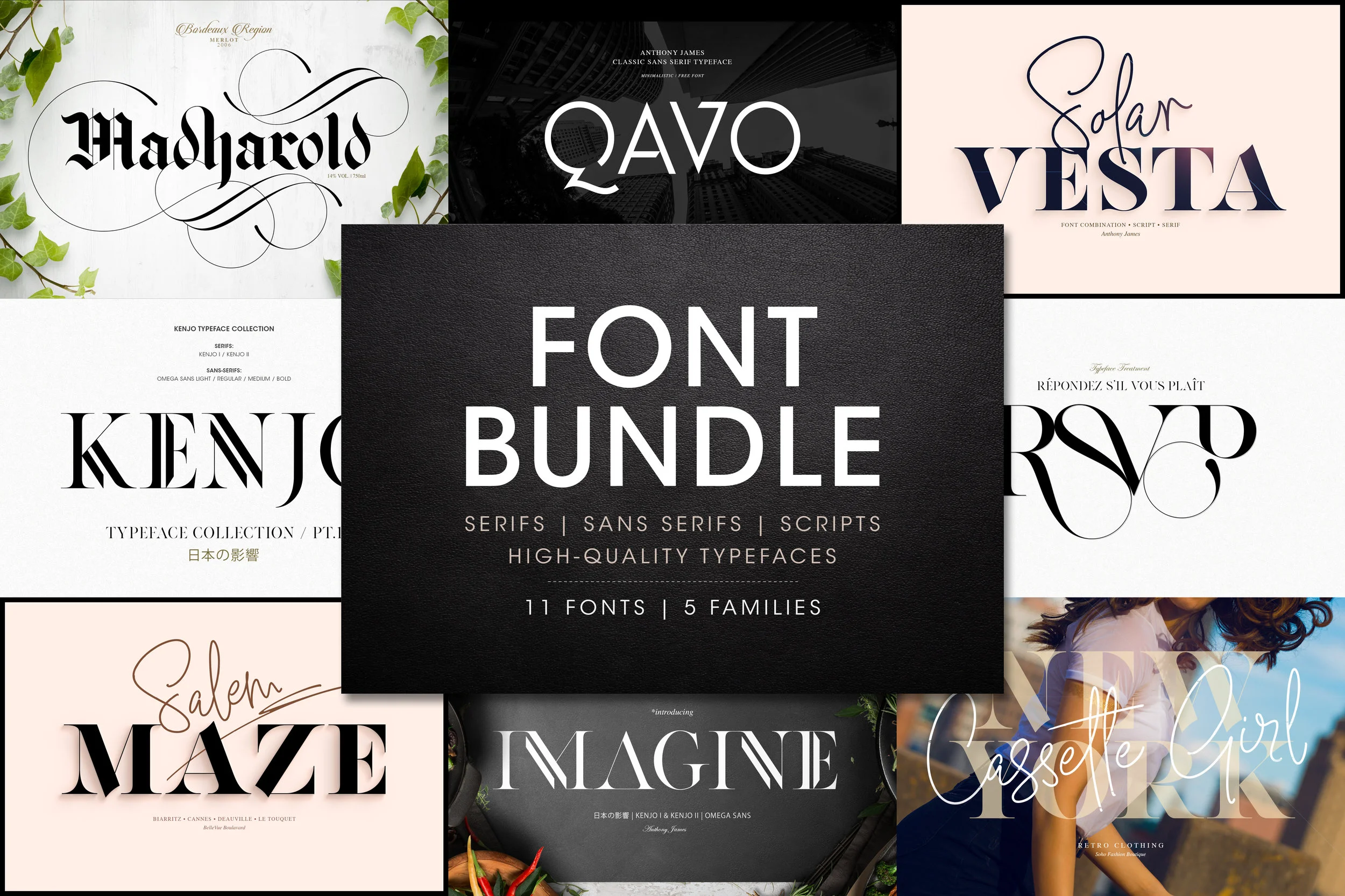 FONT BUNDLE 3 | MASSIVE DISCOUNT