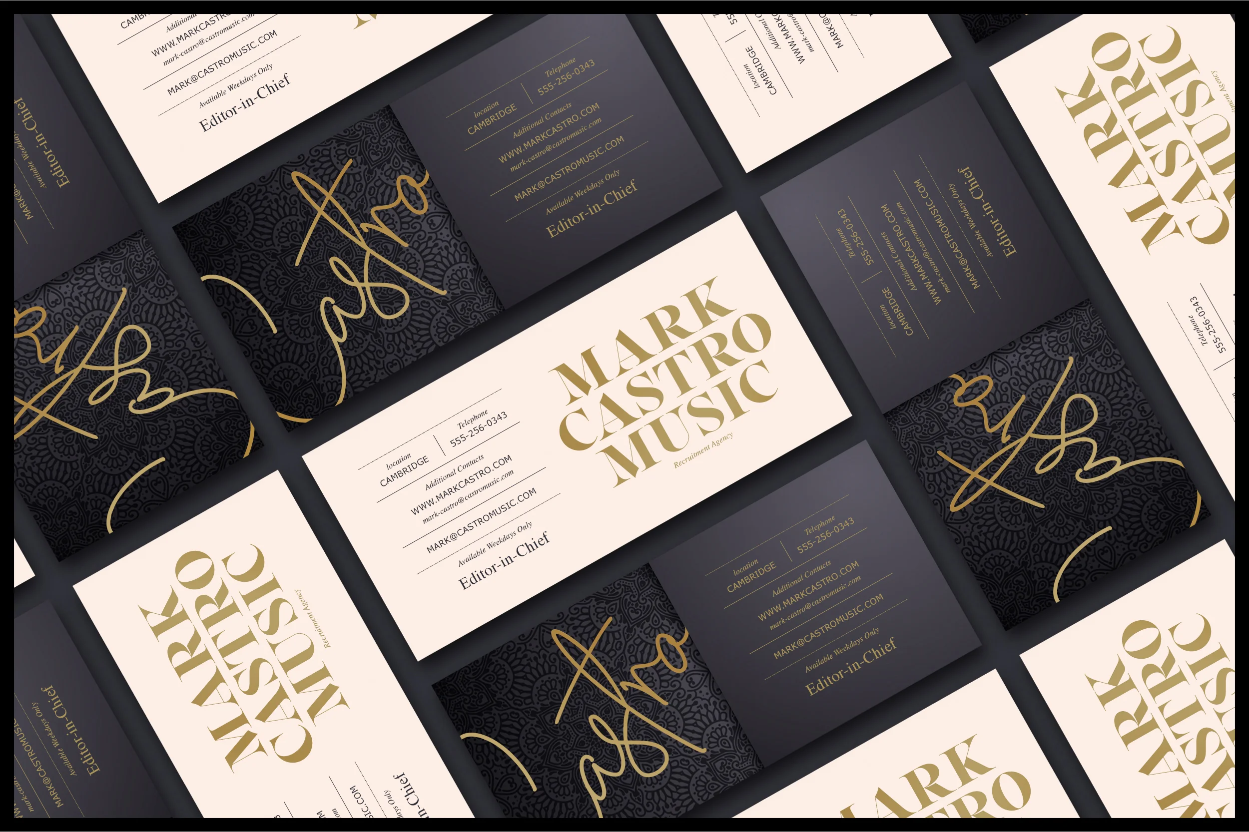 Gastro Business Cards landscape black.jpg
