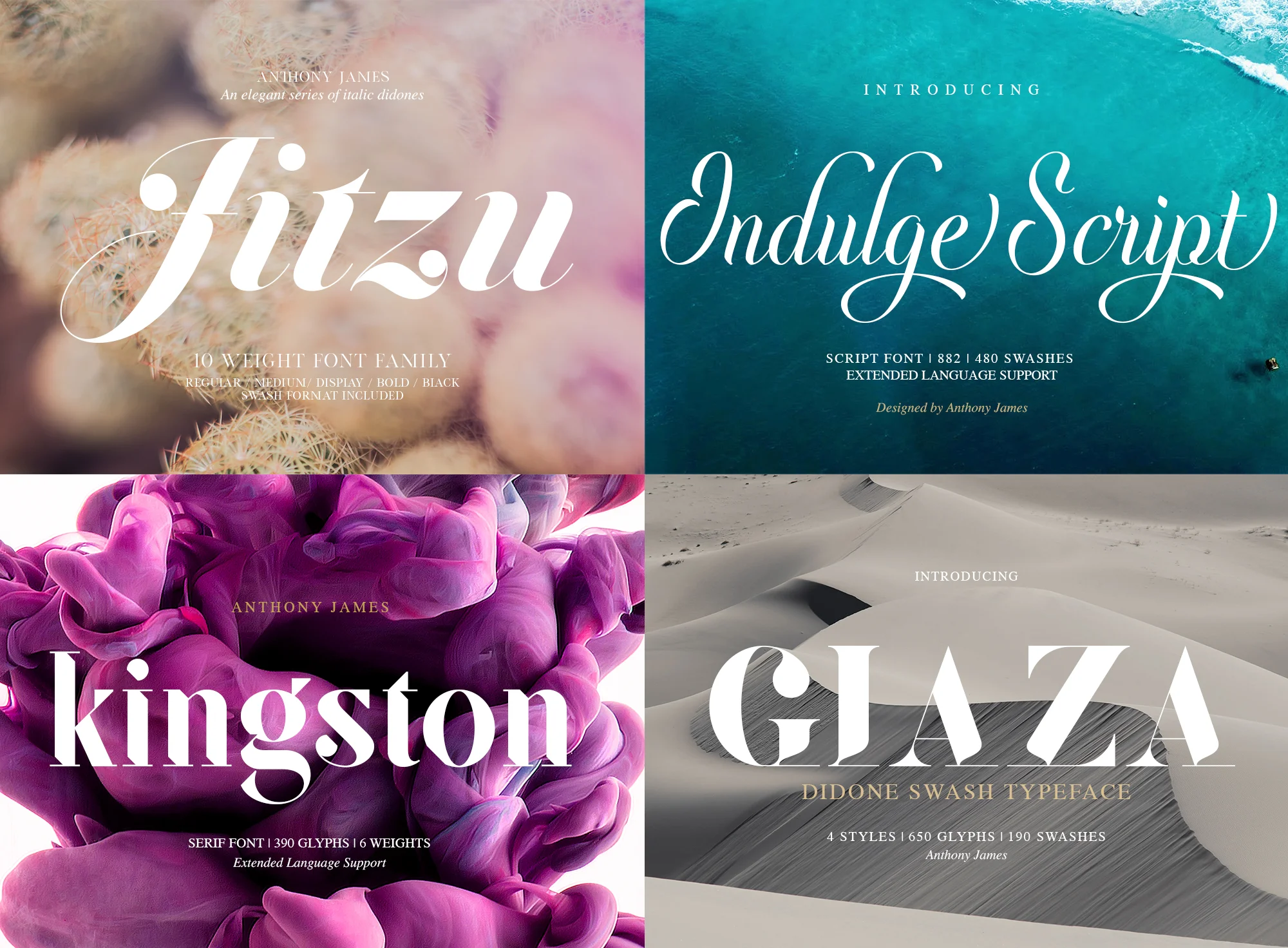 FONT BUNDLE 2 | OVER 70% DISCOUNT