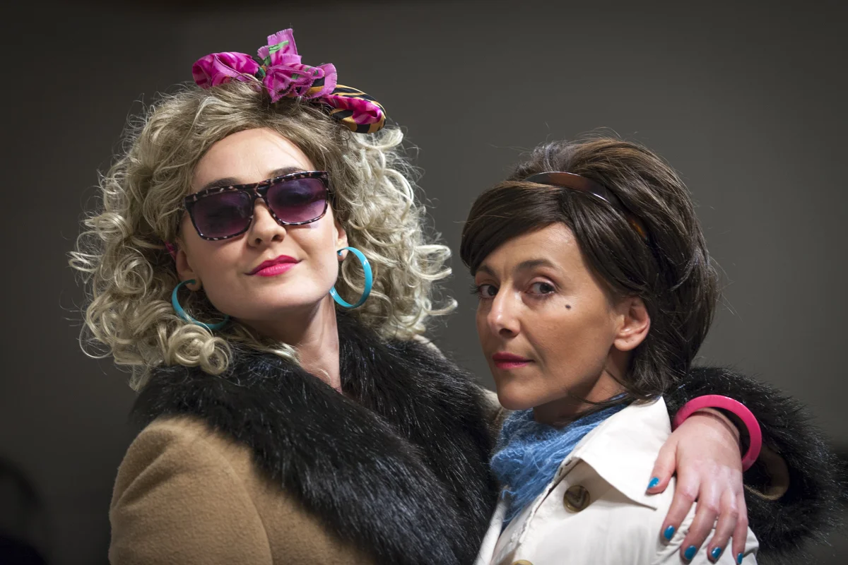 Nicole Melloy and Gabriella Rose-Carter perform in Dolores, May 2014