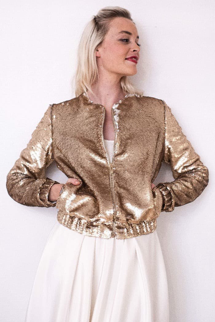 Blouson sequins - L'Amusée Paris