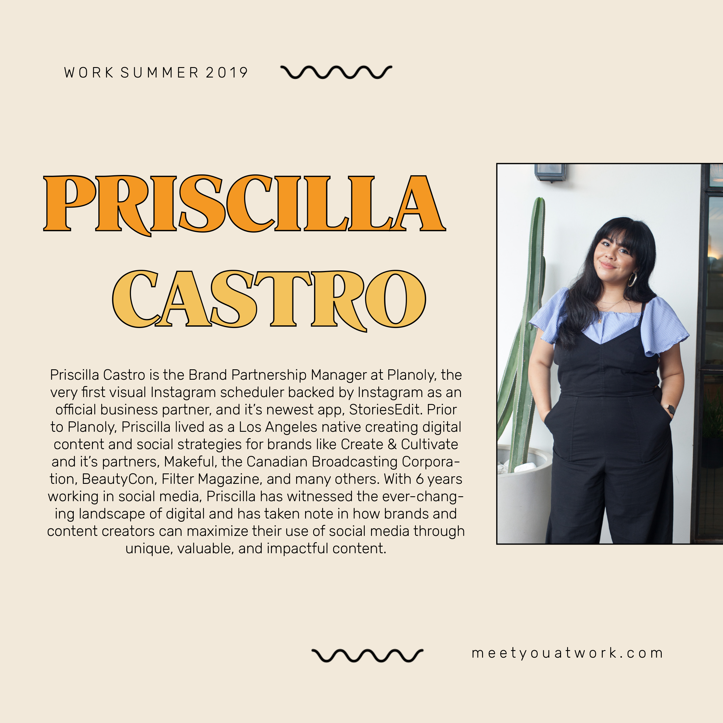 On Saying Yes (And No): Priscilla Castro