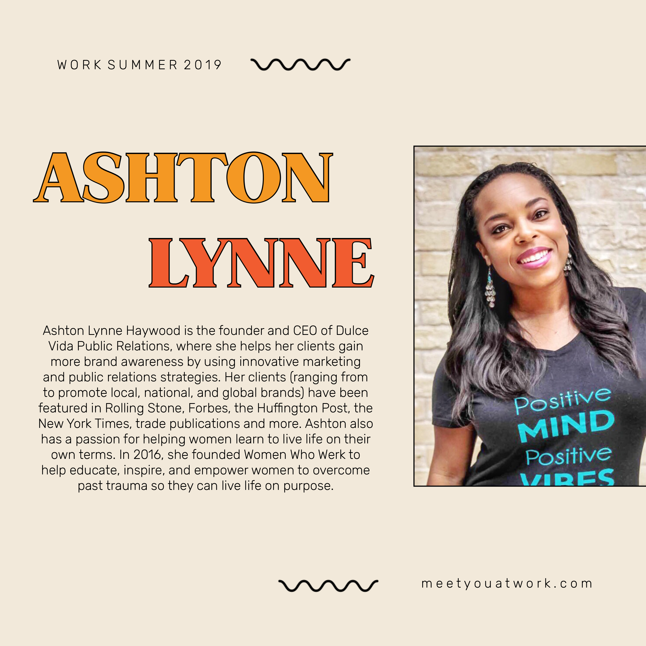 On Getting Things Done: Ashton Lynne Haywood