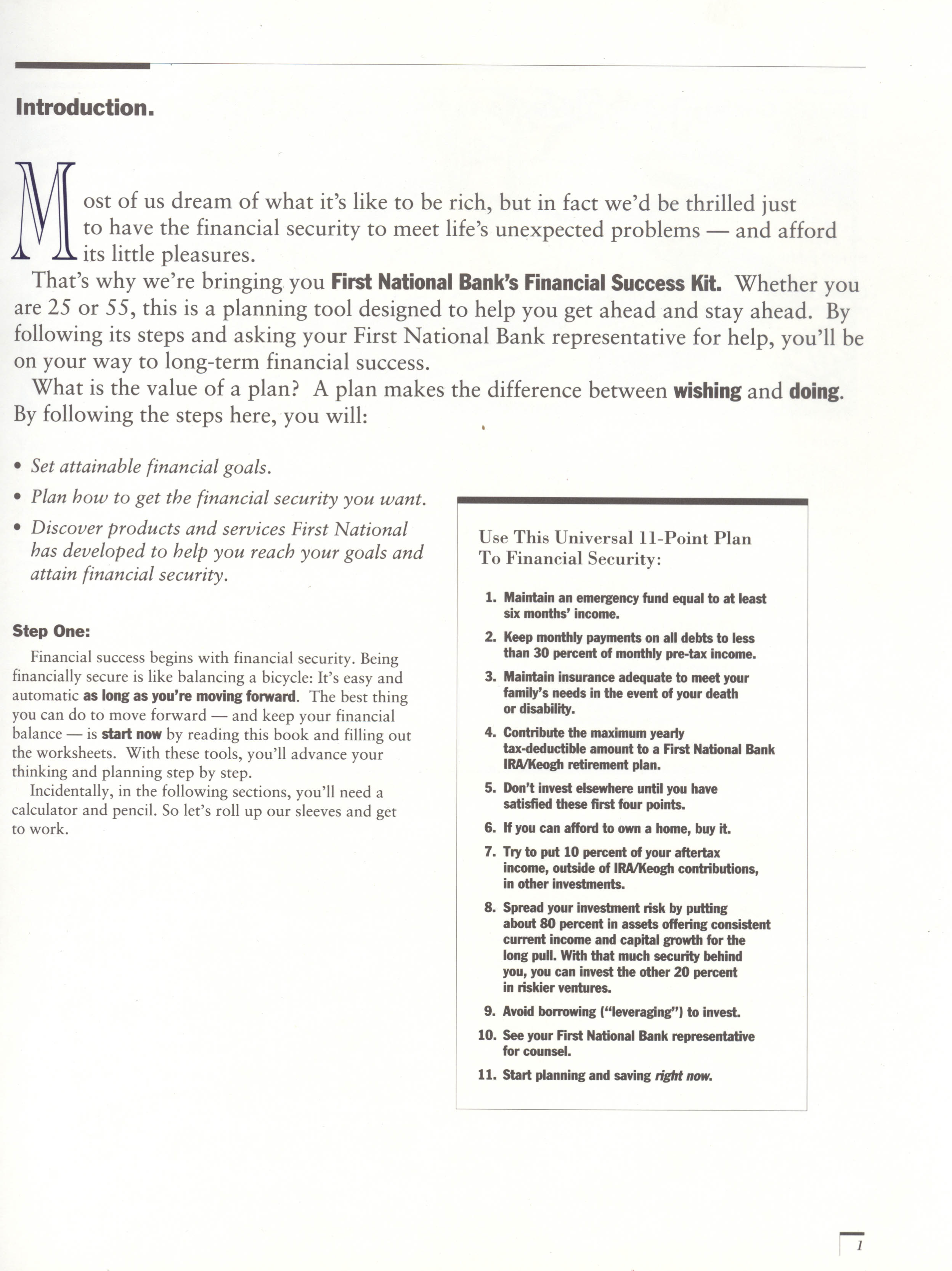 Financial writing and advertising copywriting