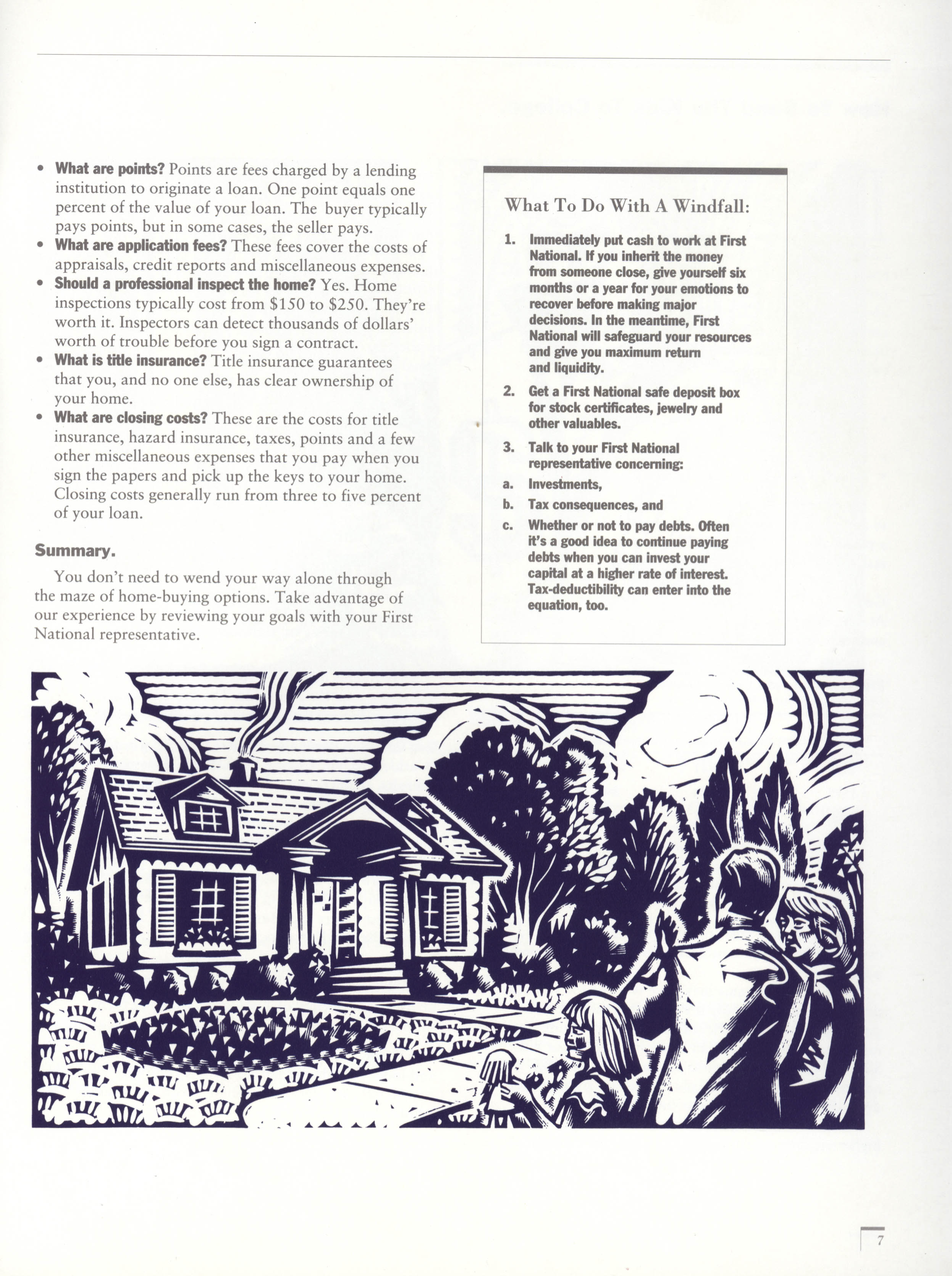Financial writing and advertising copywriting