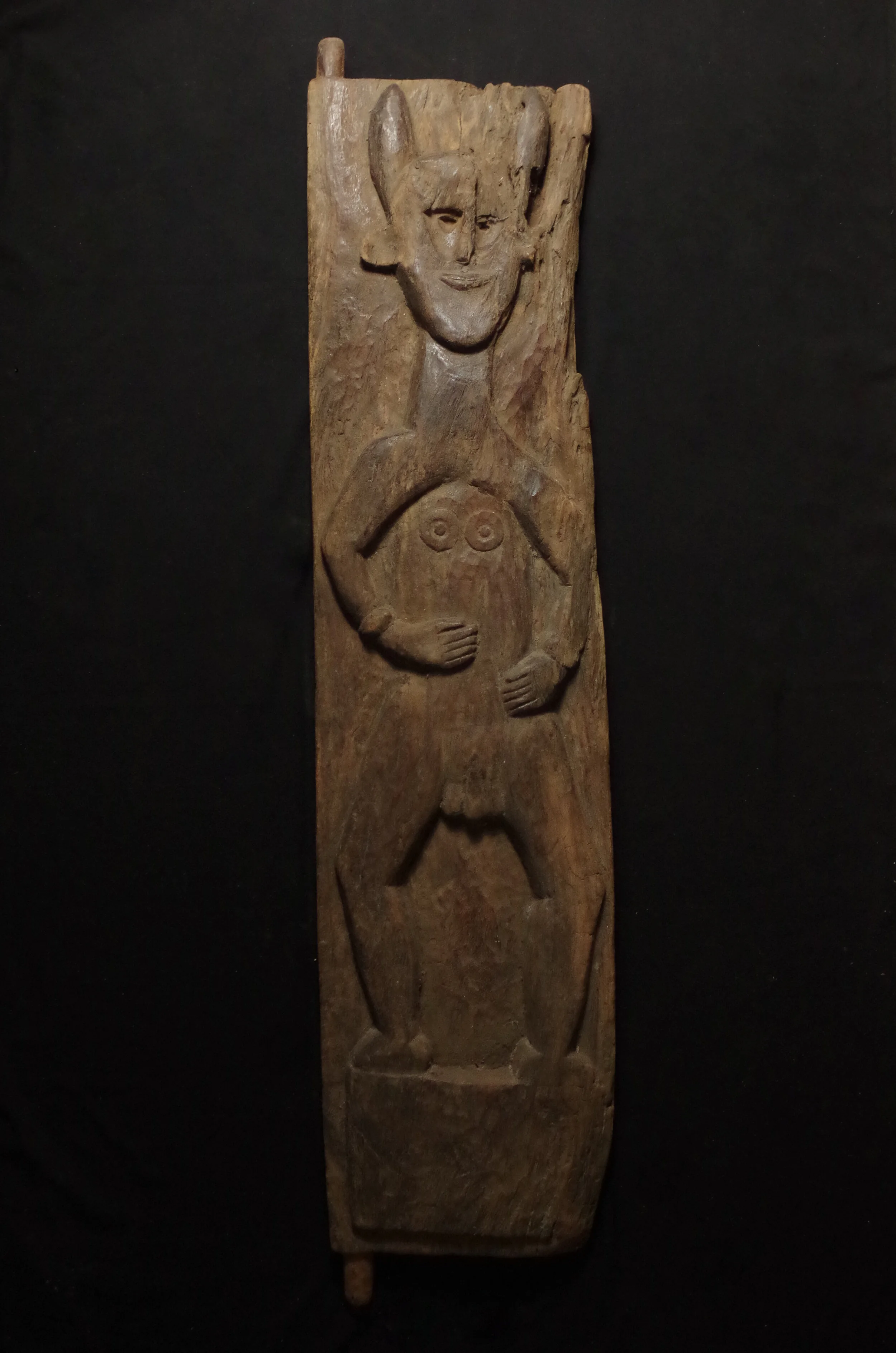 tribal timor leste belu carved door