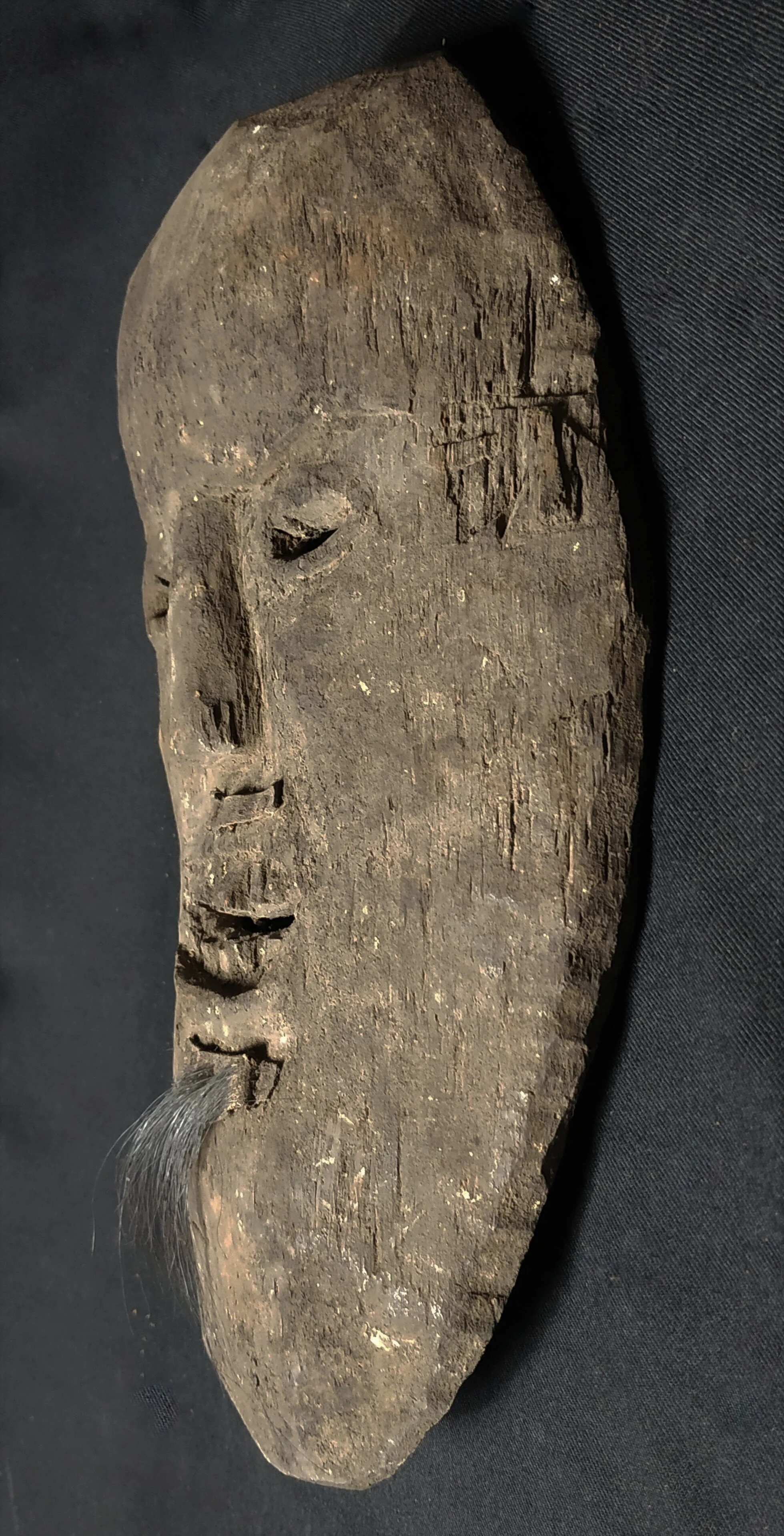 timor mask with beard
