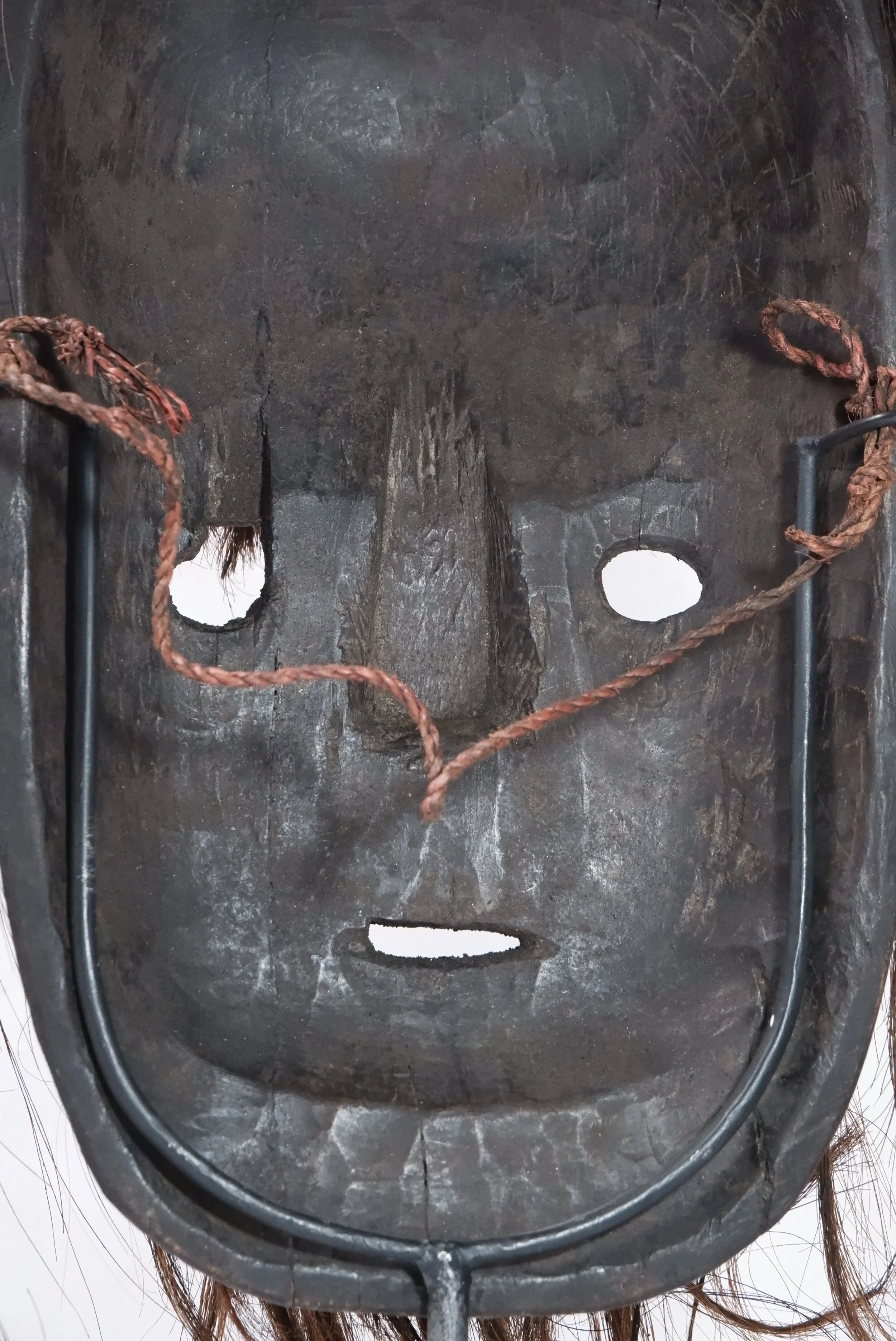 Timor Mask with horse hair