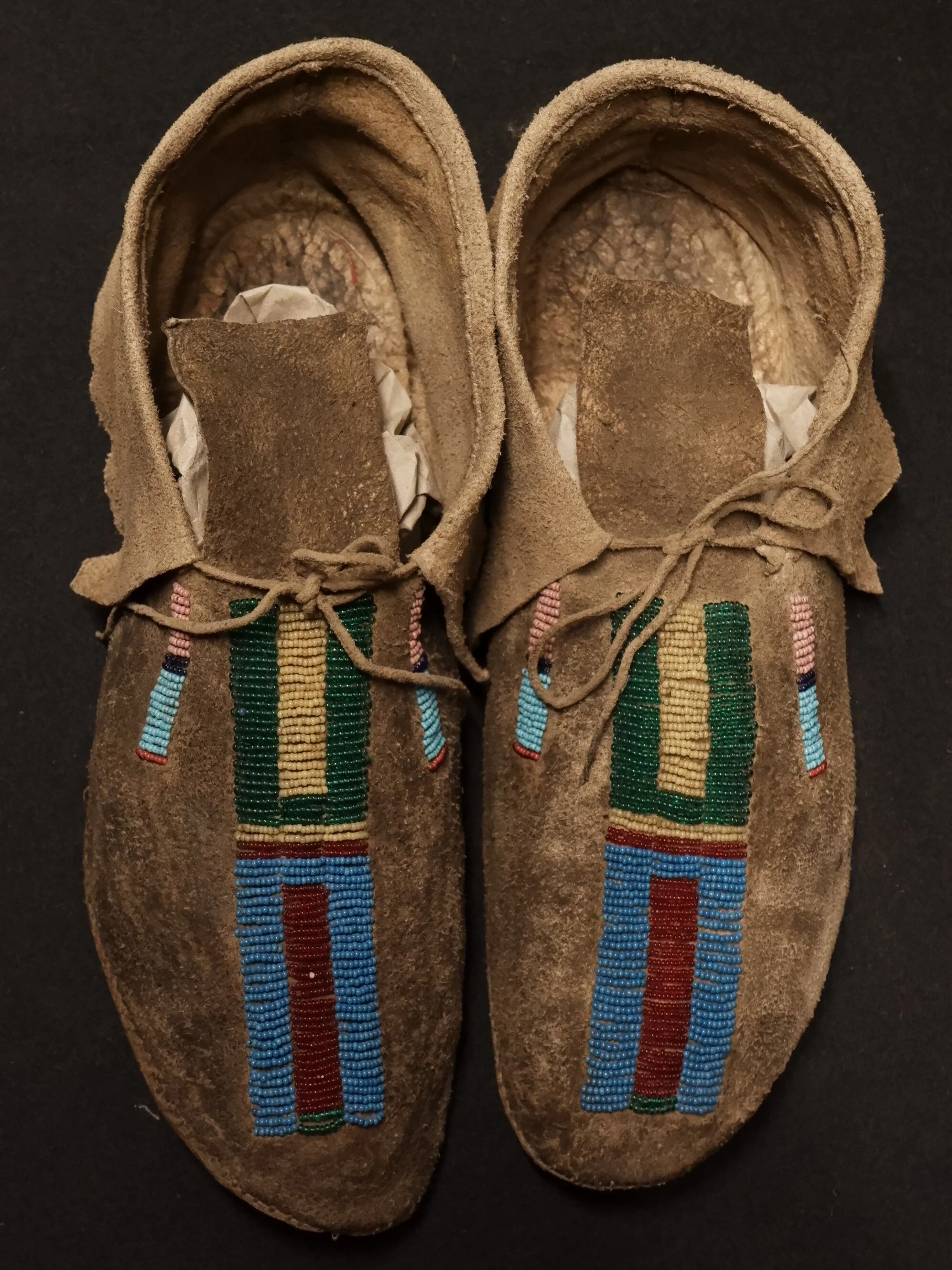Crow mocassins