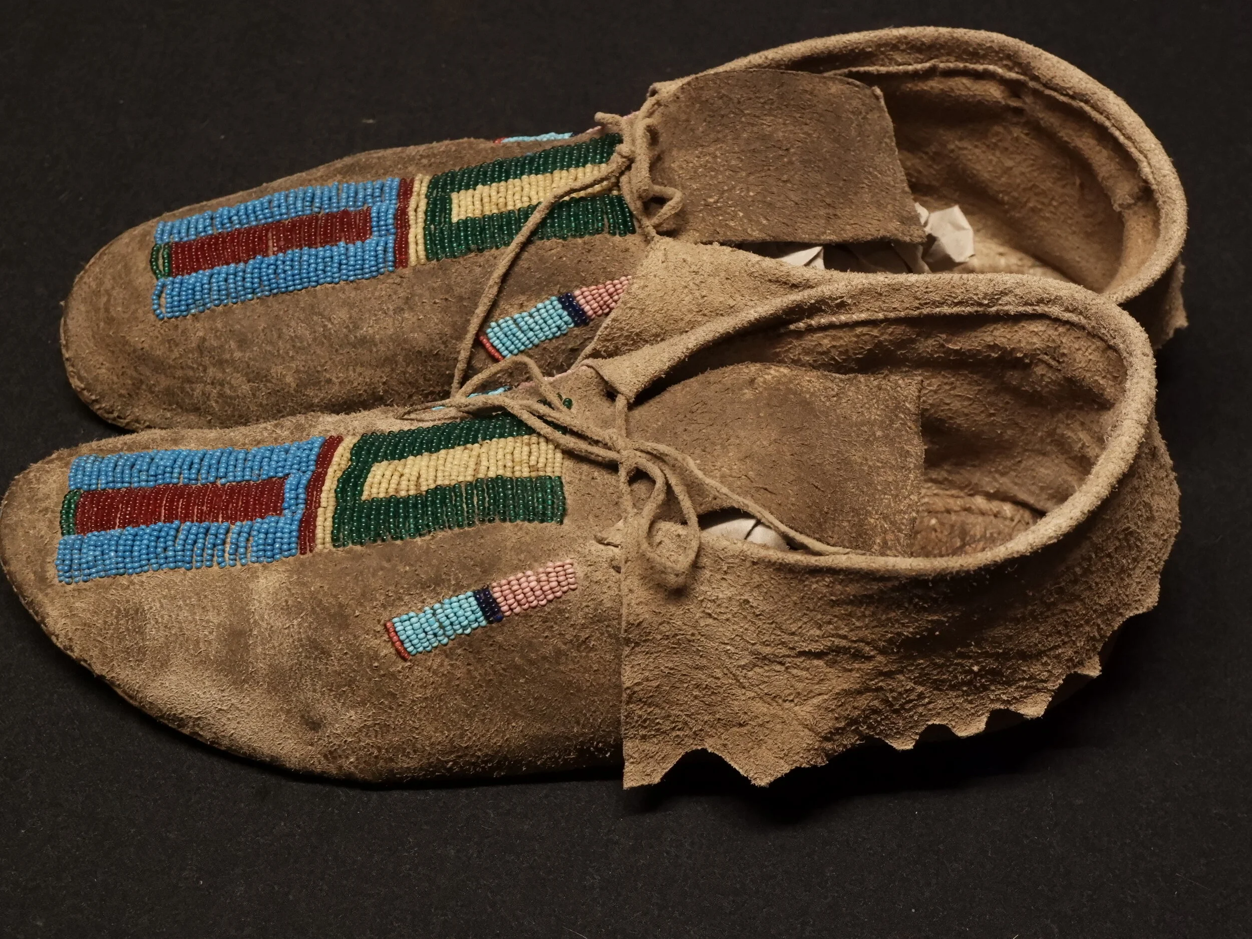 Native American 19th century mocassins
