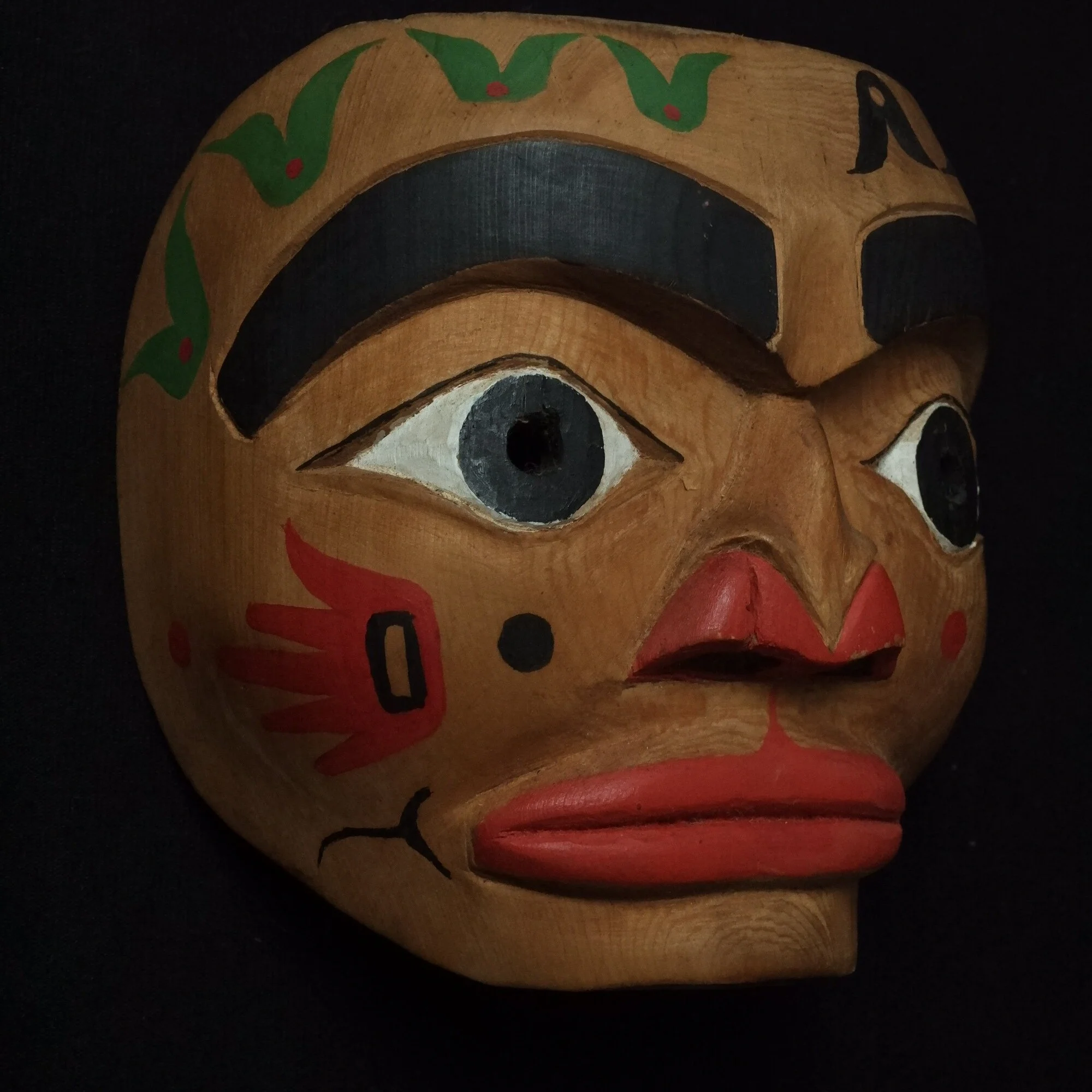 Vintage haida mask