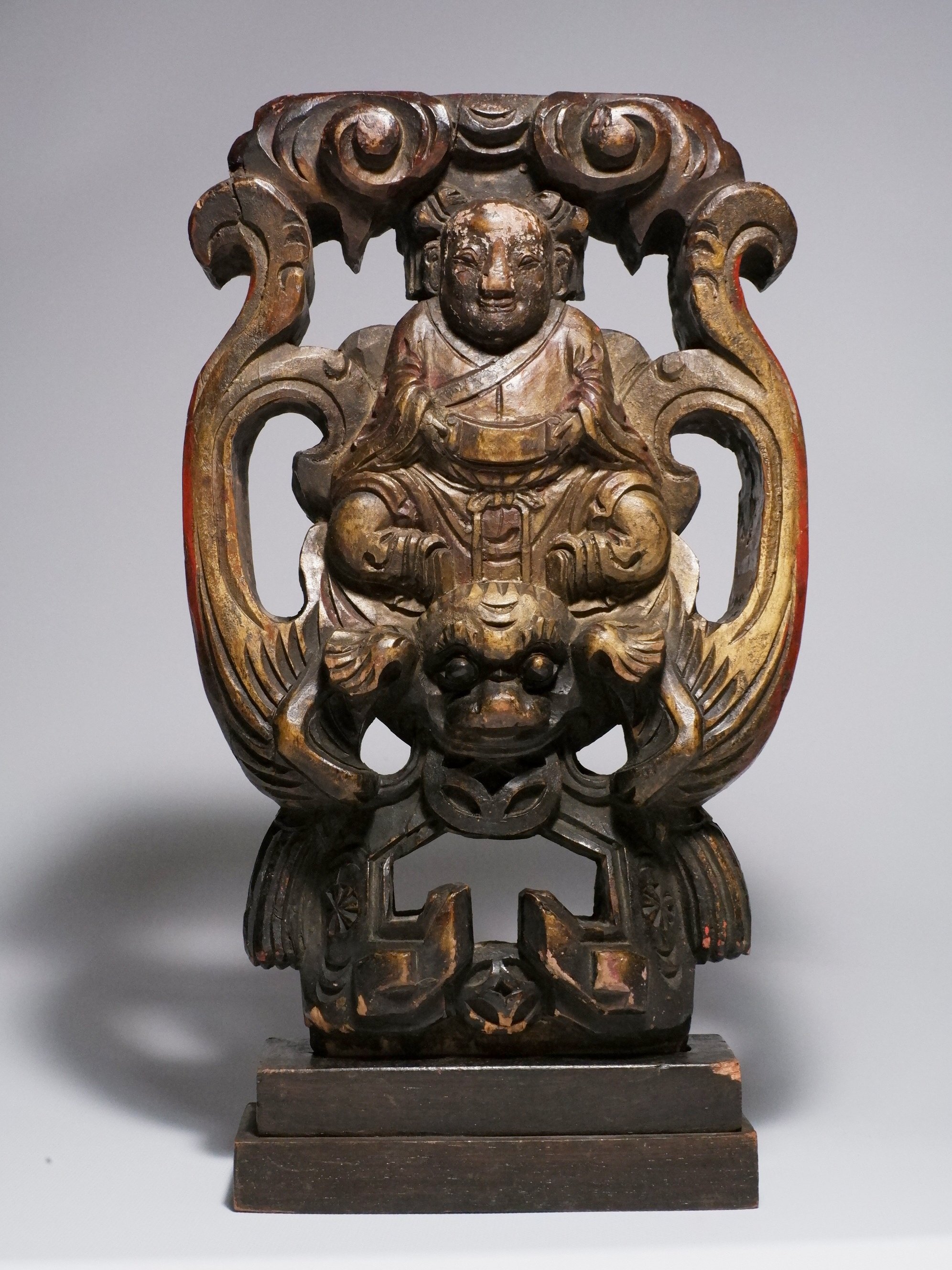 Antique Chinese Wooden statue