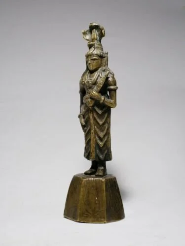 Antique Indian bronze Shiva statuette