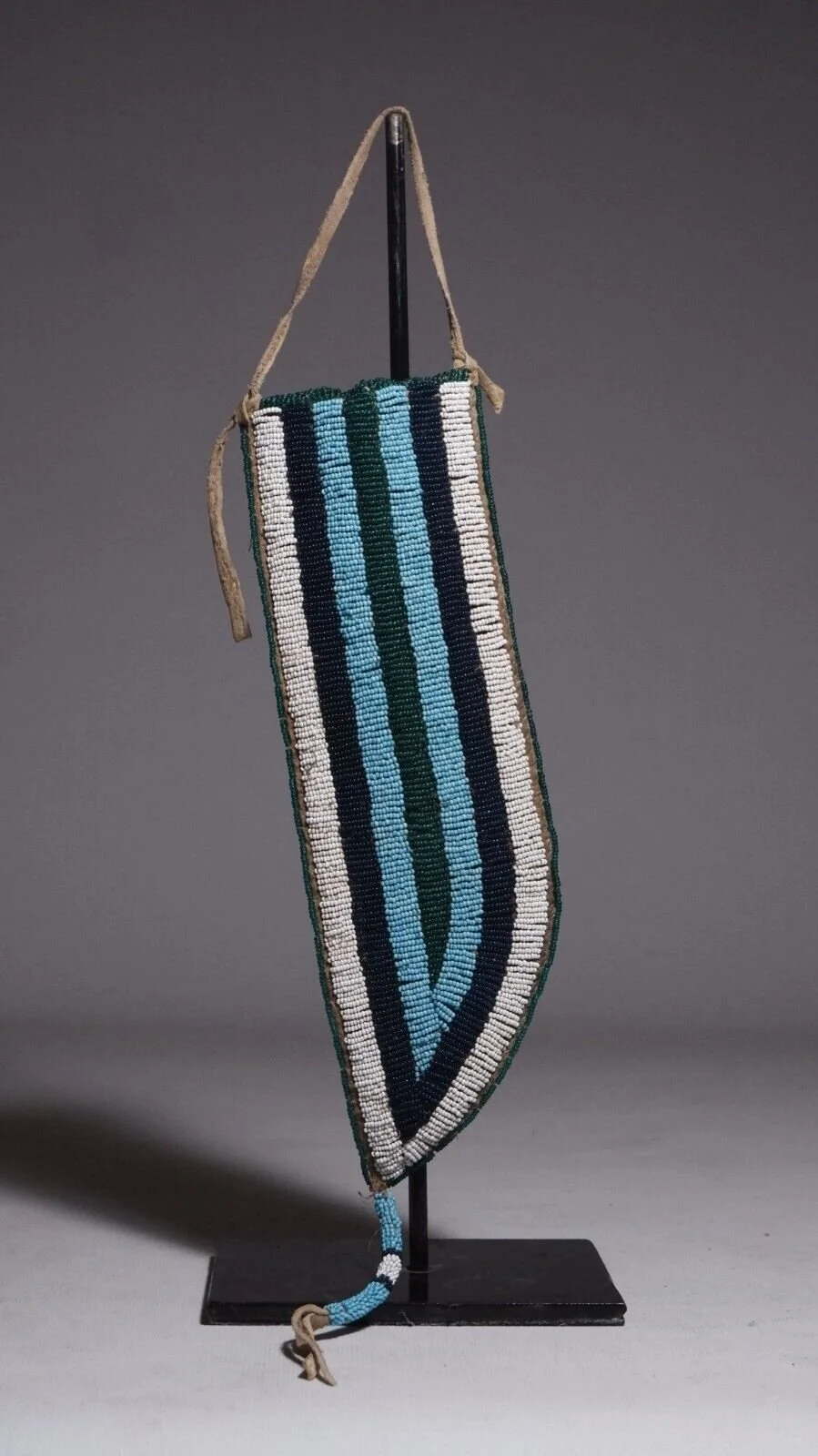 antique native american lakota beaded sheat