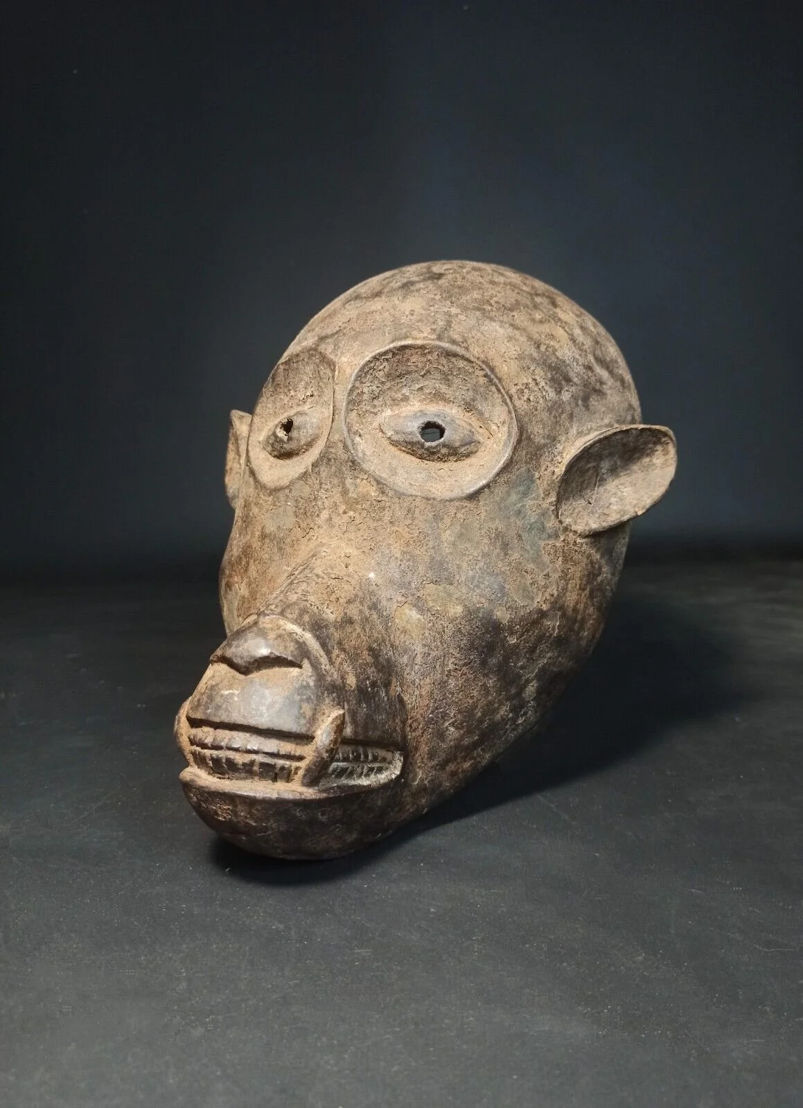 dayak borneo monkey dance ritual mask rain forest