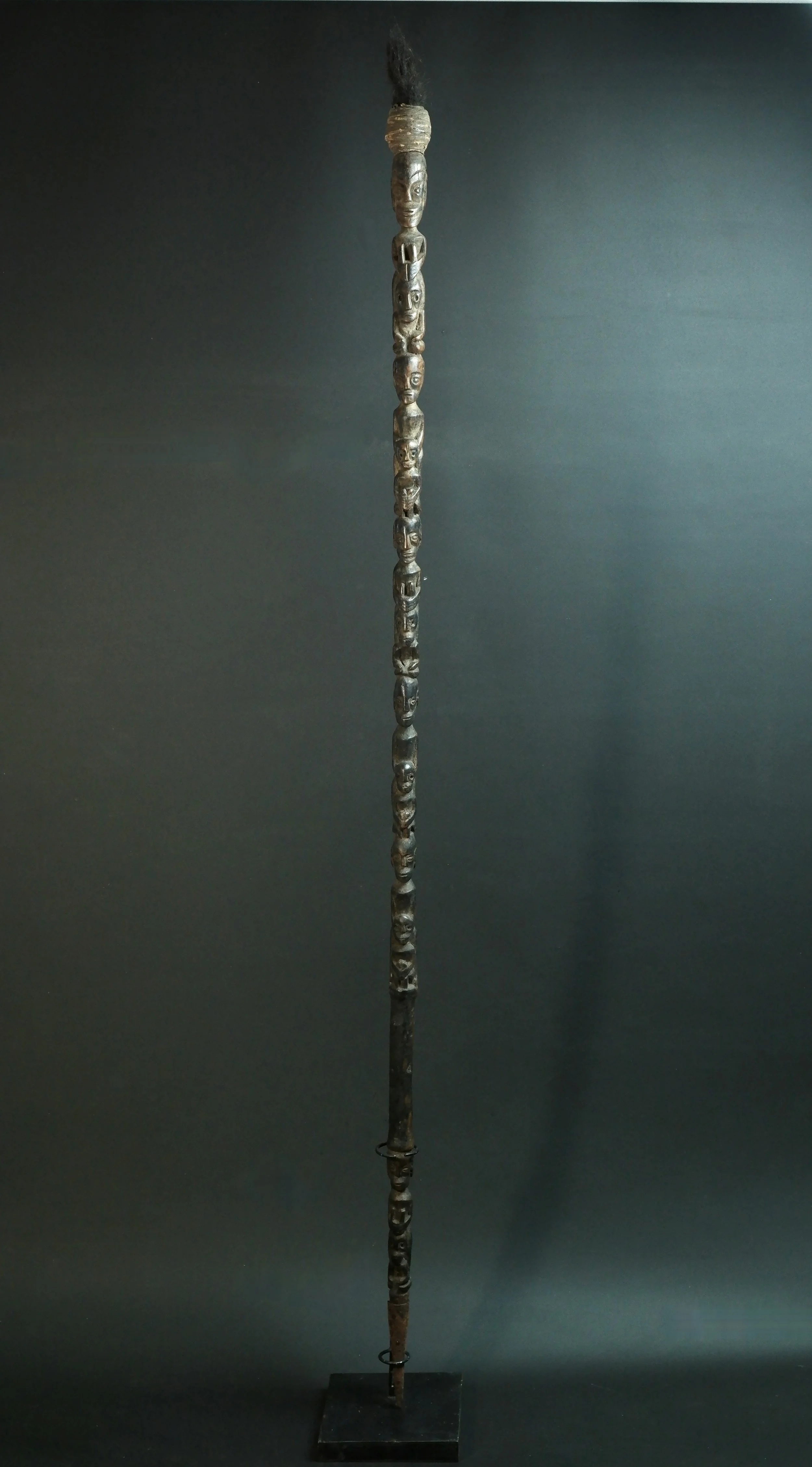 Batak shaman staff - Tunggal Panaluan - Sumatra, Indonesia