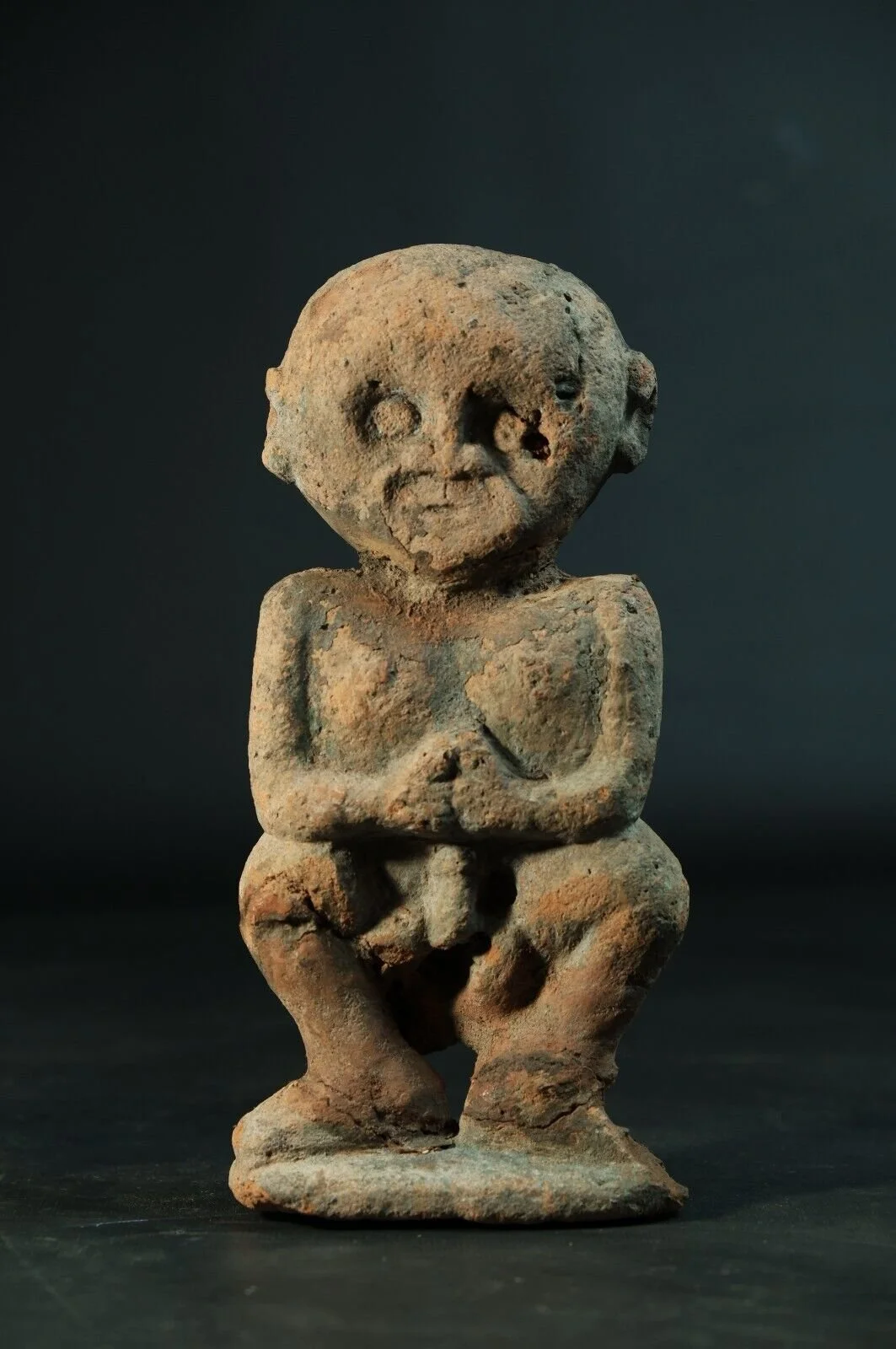Timor antique terracotta statuette